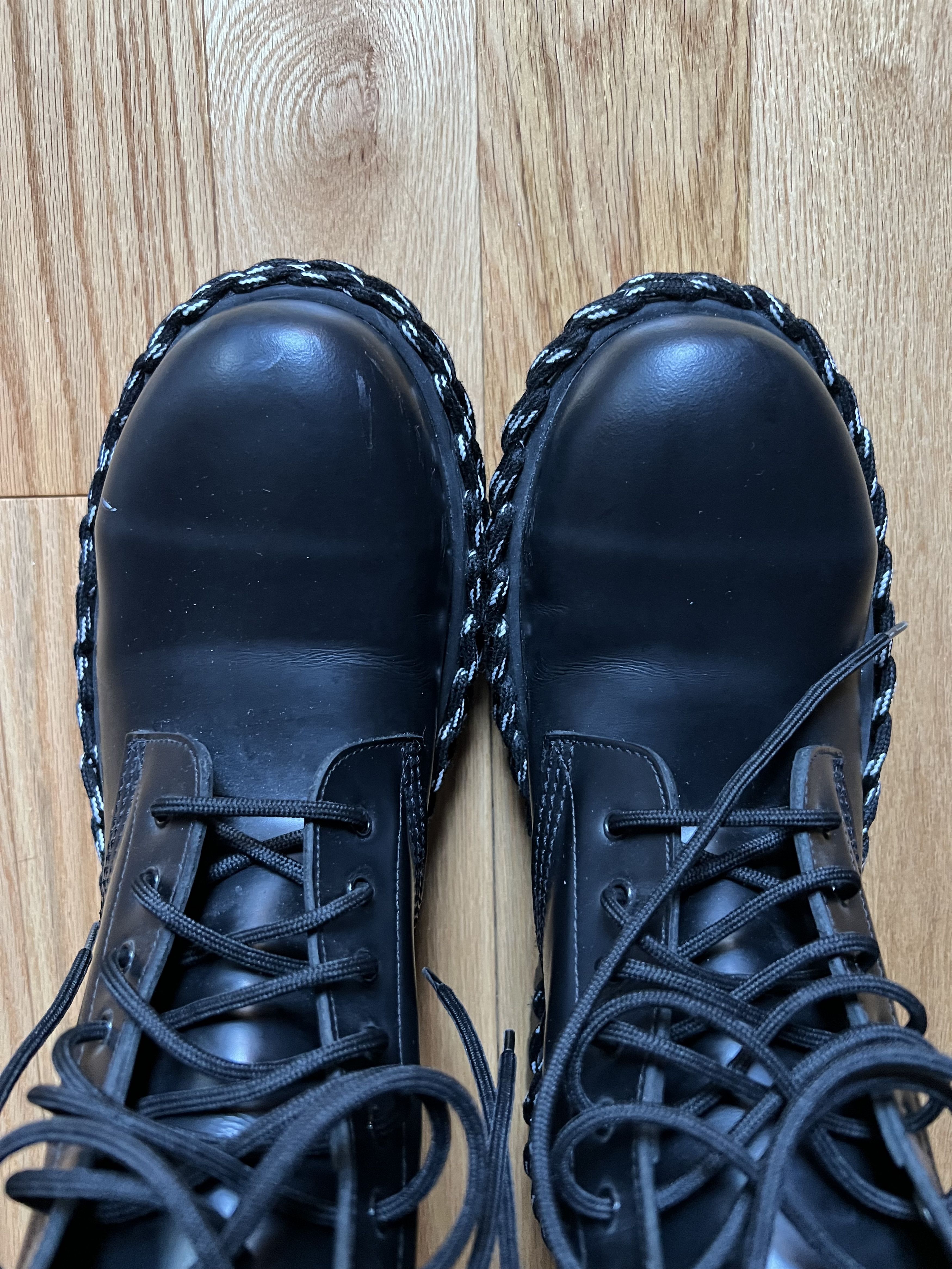 Balenciaga Balenciaga Black/Black Rope Boots Sz 42 Size US 9 / EU 42 - 3 Thumbnail