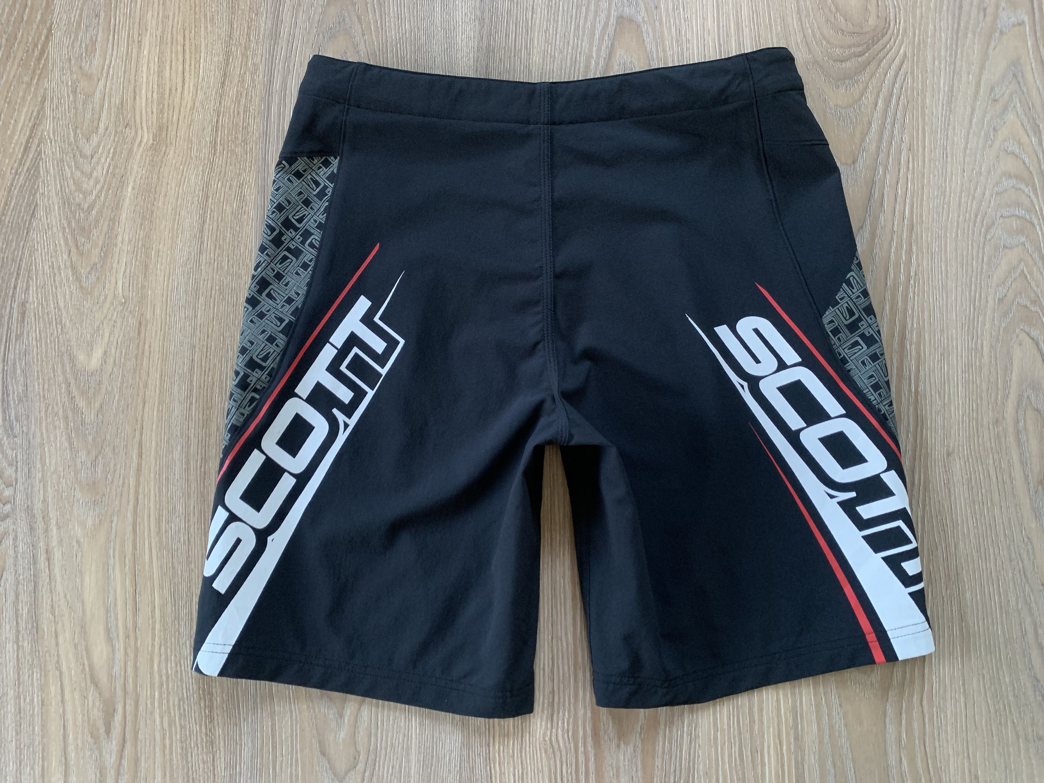 Sports Specialties Scott Mens Black MTB Bike Ride Printed Shorts Size US 34 / EU 50 - 3 Thumbnail