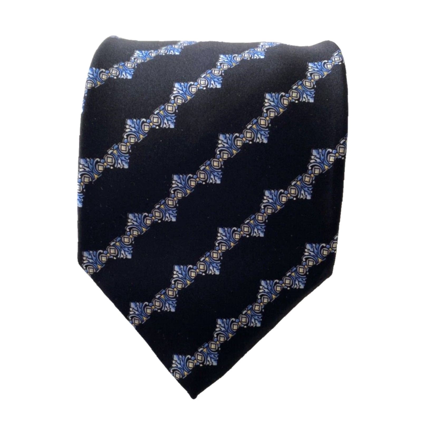 Brioni Brioni Men's Luxury Silk Tie Filigree Handmade in Italy Size ONE SIZE - 2 Thumbnail