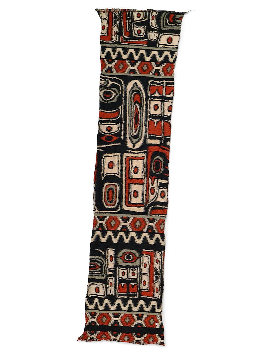 Kapital Kapital Wool Alaska-Raven HAPPY Scarf Size ONE SIZE - 1 Preview