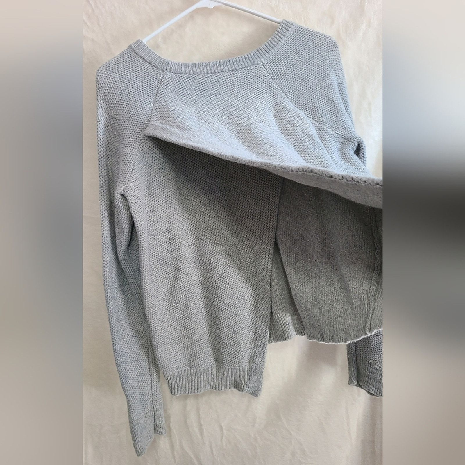 Madewell Madewell Women's Gray Crew Neck Sweater Size S Size S / US 4 / IT 40 - 3 Thumbnail
