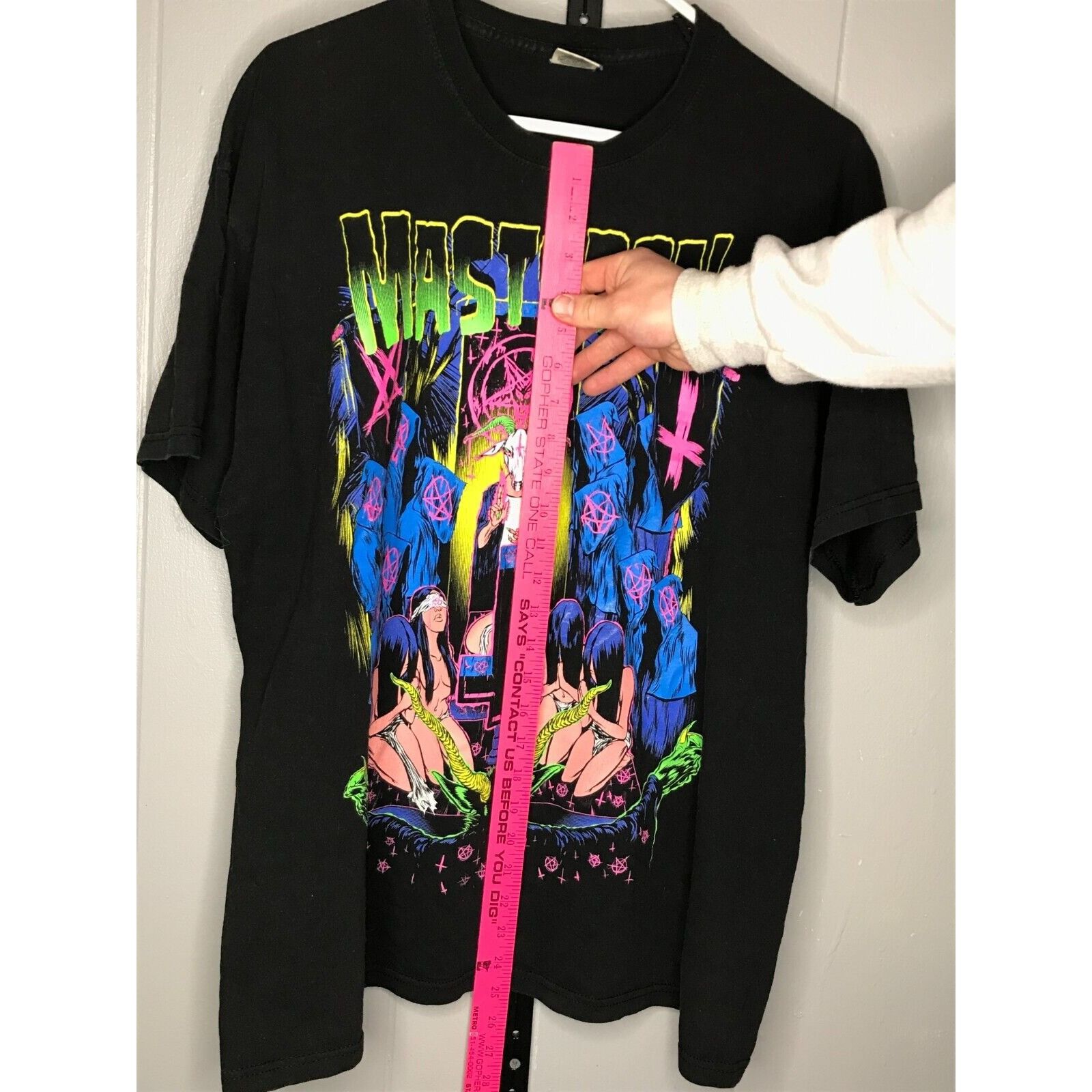 Other Y2K Rare Mastodon Tour Shirt Thrash Metal Grunge Original Pr Size US XL / EU 56 / 4 - 6 Thumbnail