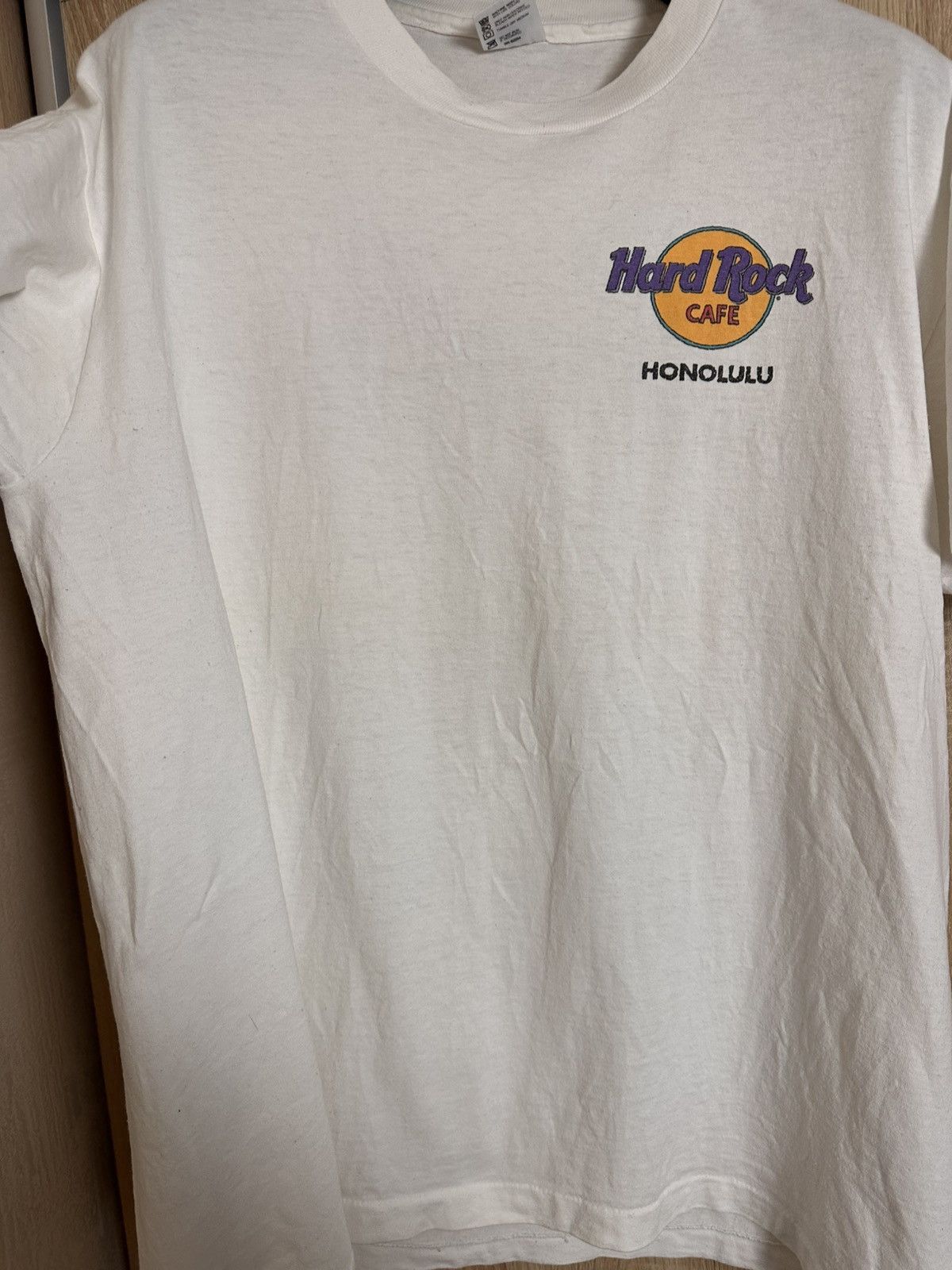 Hard Rock Cafe 🔥 Hard Rock Cafe Honolulu Vintage Faded T Shirt USA Rare Size US XL / EU 56 / 4 - 7 Thumbnail
