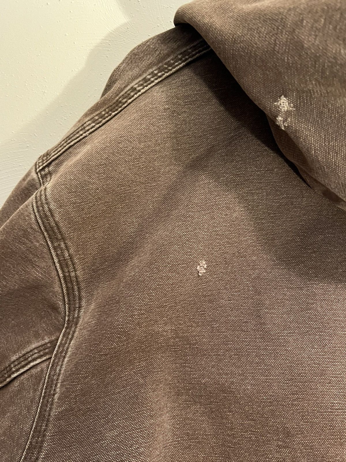 Carhartt Thrashed Carhartt Jacked Distressed Brown Size US XL / EU 56 / 4 - 17 Thumbnail