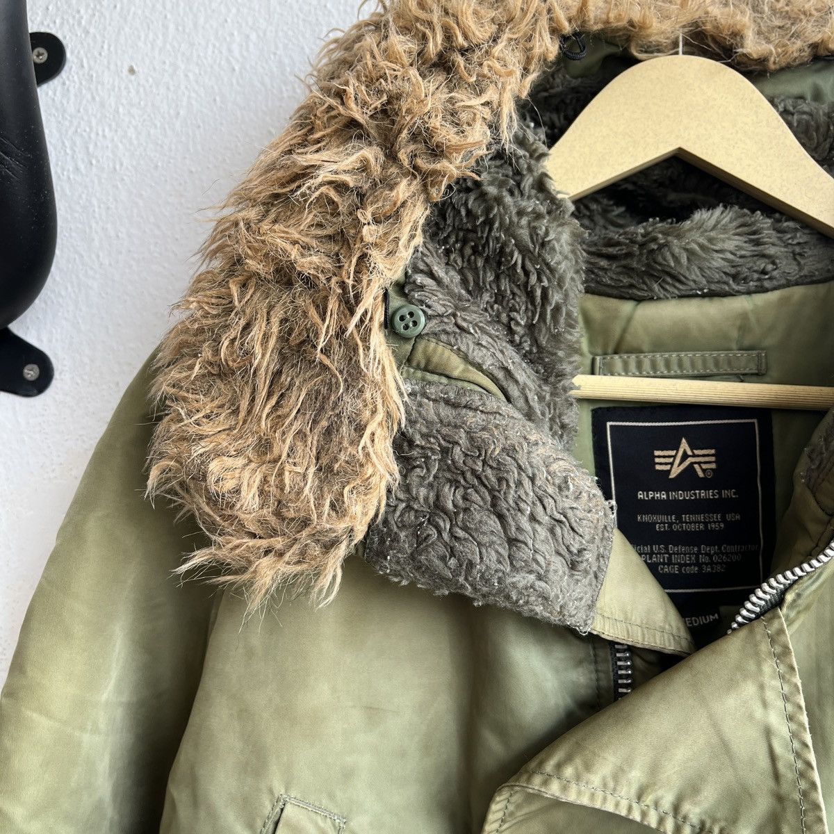 Alpha Industries × Avirex AVIREX ALPHA INDUSTRIES N-3B BOMBER FLIGHT JACKET USA Size US M / EU 48-50 / 2 - 5 Thumbnail
