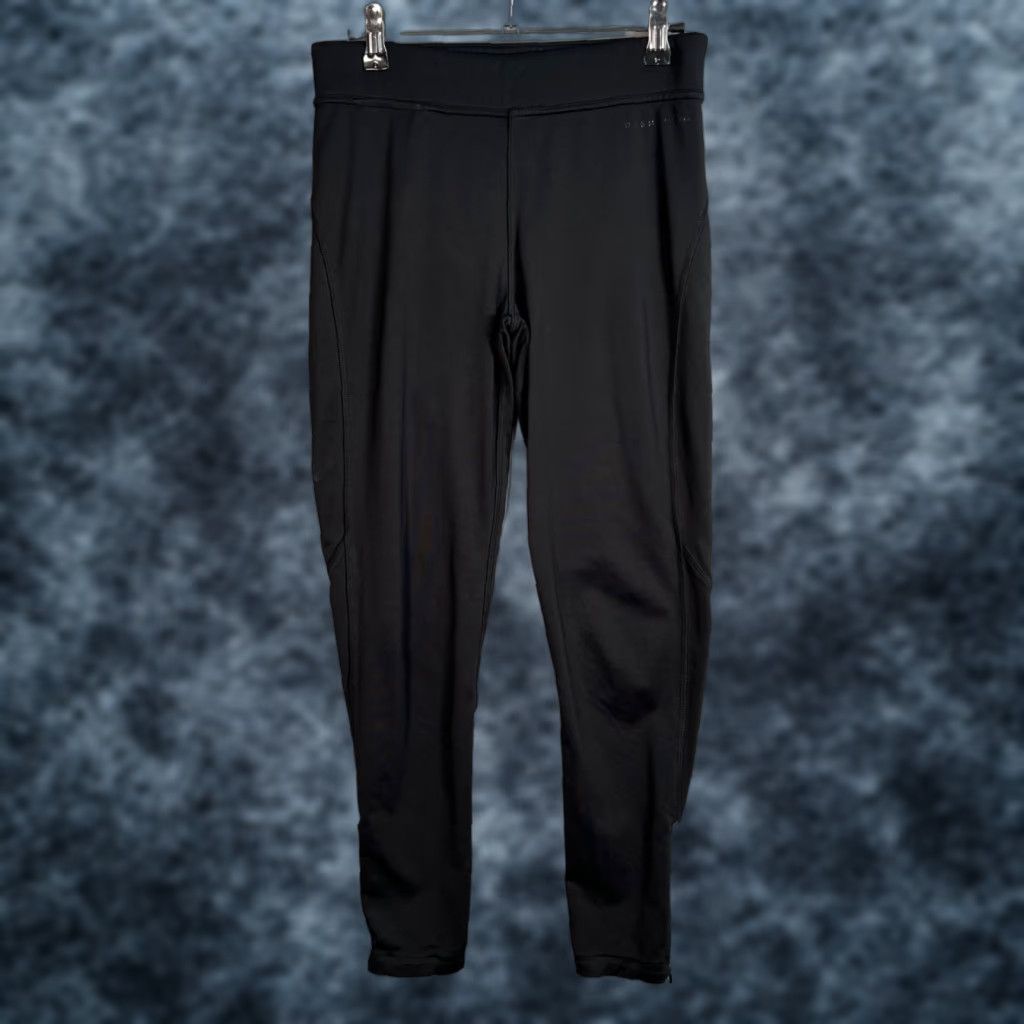 Vintage Oysho Leggings Womens Size Small Black Running Ankle Zip Womens Size 28" / US 6 / IT 42 - 1 Thumbnail