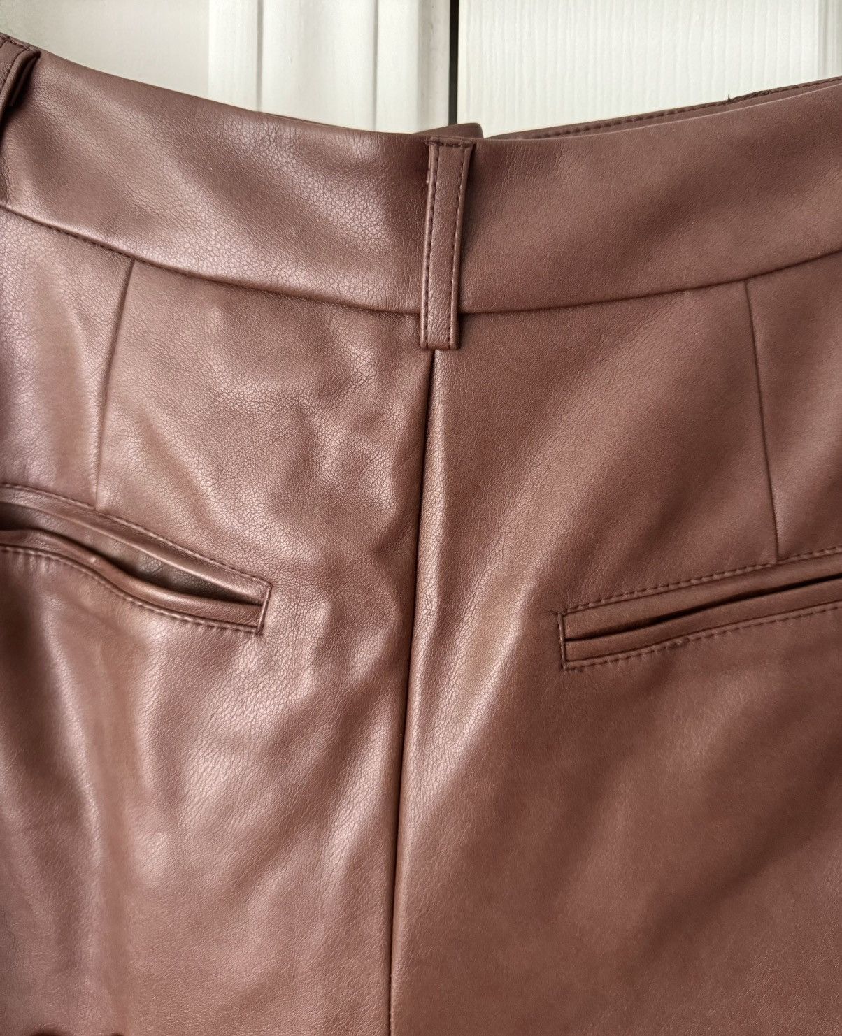 Anthropologie Anthropologie Avec Les Filles Faux Leather Culottes, Size XS Size 26" / US 2 / IT 38 - 9 Thumbnail