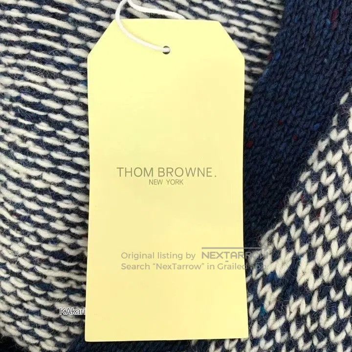 Thom Browne Thom Browne Logo Knit Cardigan. Size US M / EU 48-50 / 2 - 7 Thumbnail