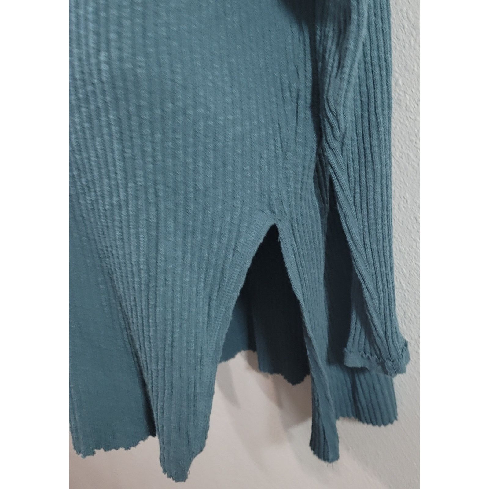 Other Out From Under Blue Green Ribbed Round Neck Top XL Size XL / US 12-14 / IT 48-50 - 5 Thumbnail