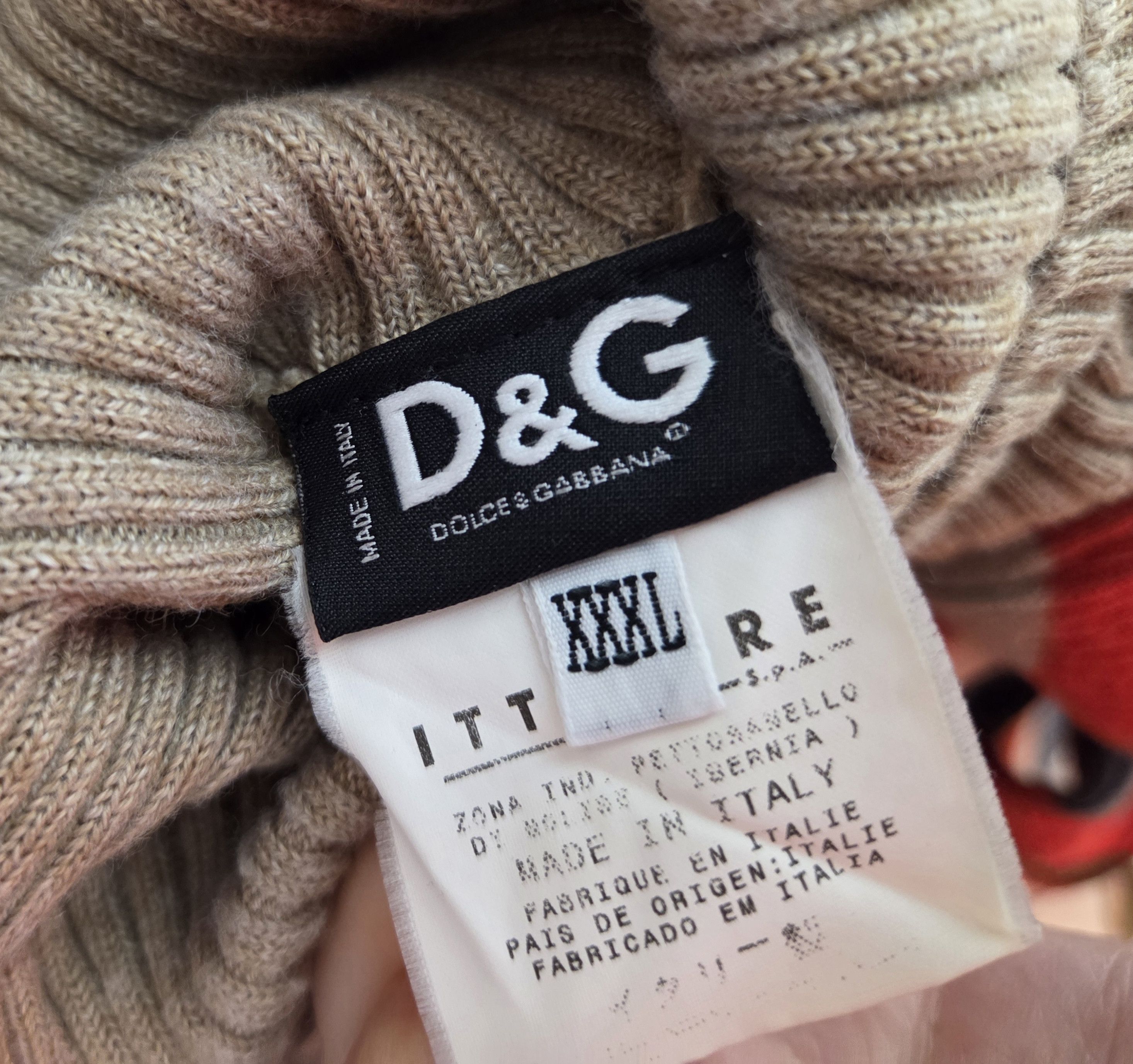 Dolce & Gabbana Dolce&Gabbana D&G turtleneck vintage archive mcbling y2k Size M / US 6-8 / IT 42-44 - 6 Thumbnail