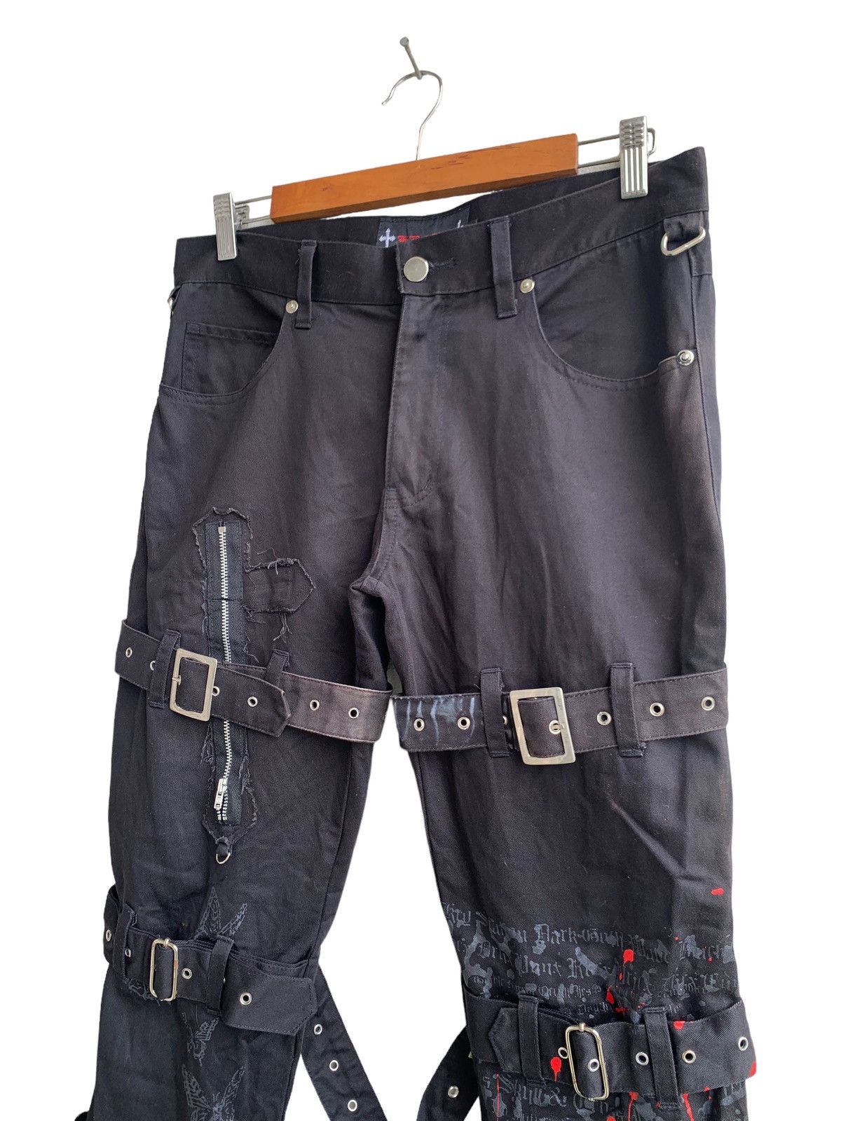 Japanese Brand 🔥⚡️Japanese Brand Bondage Punk Style Size US 30 / EU 46 - 6 Thumbnail