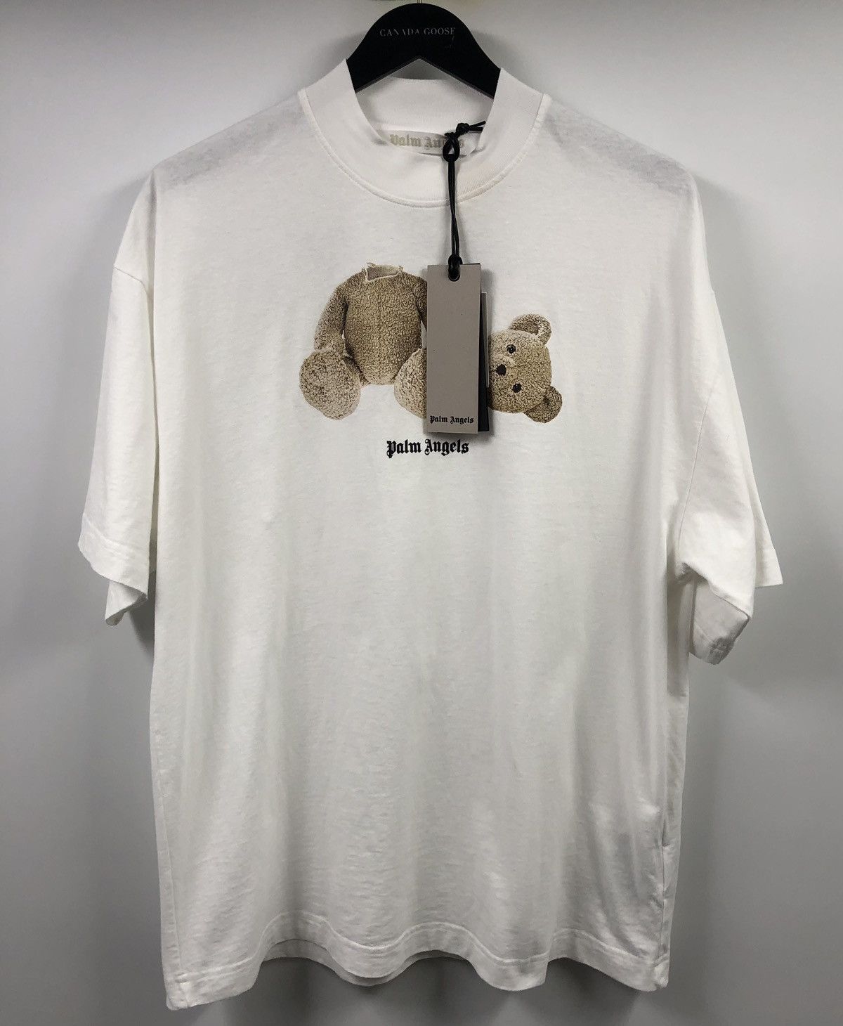 Palm Angels Palm Angels White Kill the Bear White T-Shirt Small Size US S / EU 44-46 / 1 - 1 Thumbnail