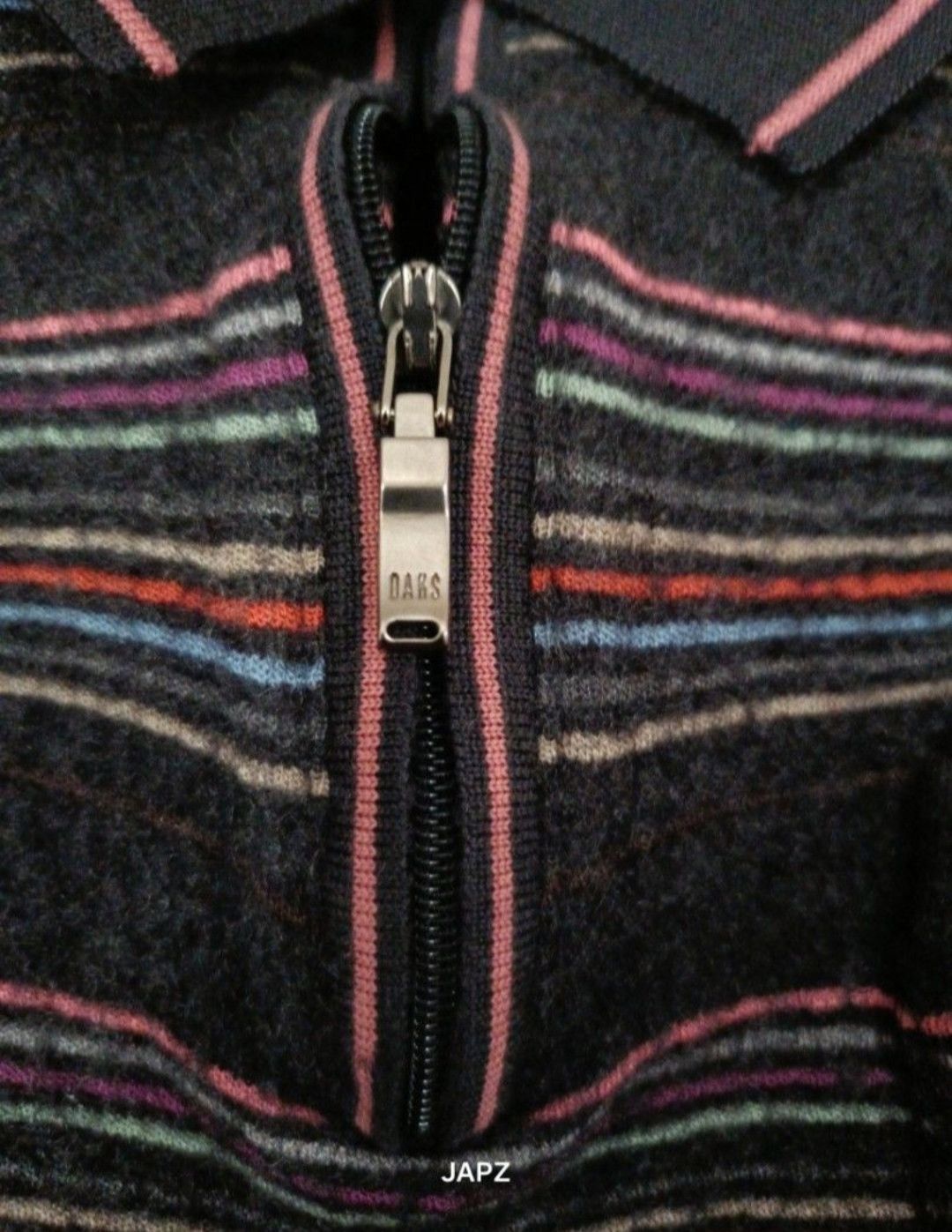 DAKS Daks stripe wool crop boxy polo shirt Size M / US 6-8 / IT 42-44 - 3 Thumbnail