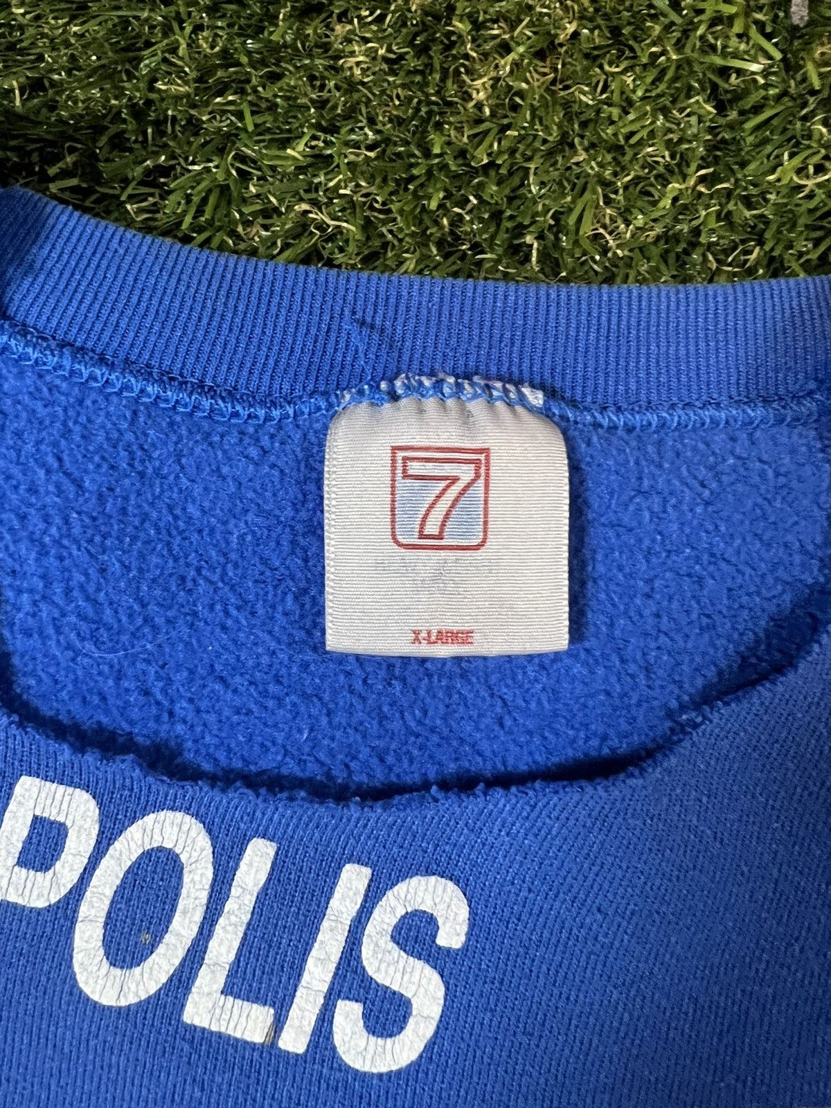 Logo Athletic Vintage 90’s Logo 7 Indianapolis Colts NFL Football Crewneck Size US XL / EU 56 / 4 - 5 Thumbnail