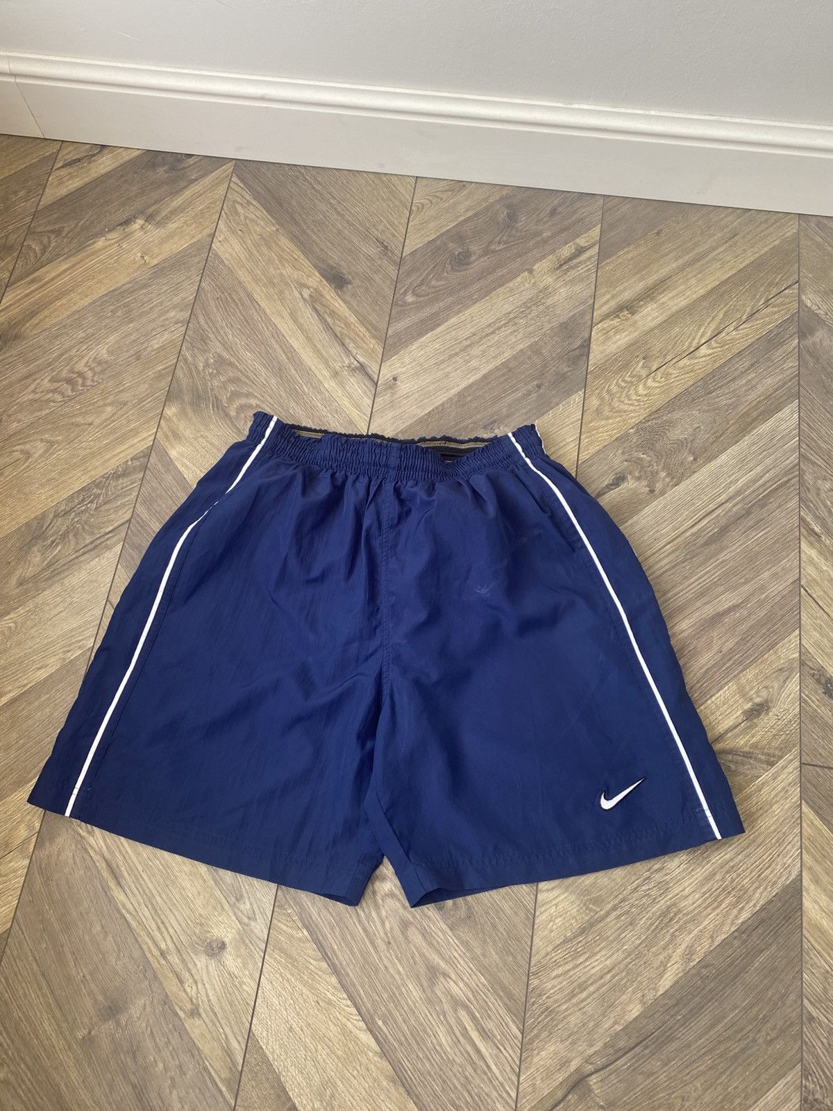 Nike × Vintage Vintage Nike 90s nylon shorts Size US 31 - 3 Thumbnail