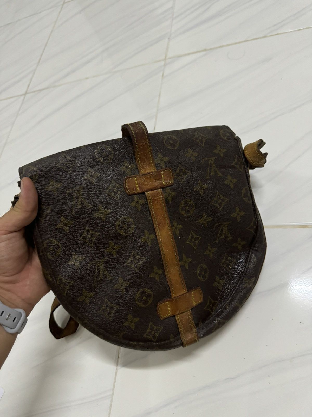 Louis Vuitton × Vintage Vintage Louis Vuitton Chantilly Swiss made shoulder bag Size ONE SIZE - 8 Thumbnail