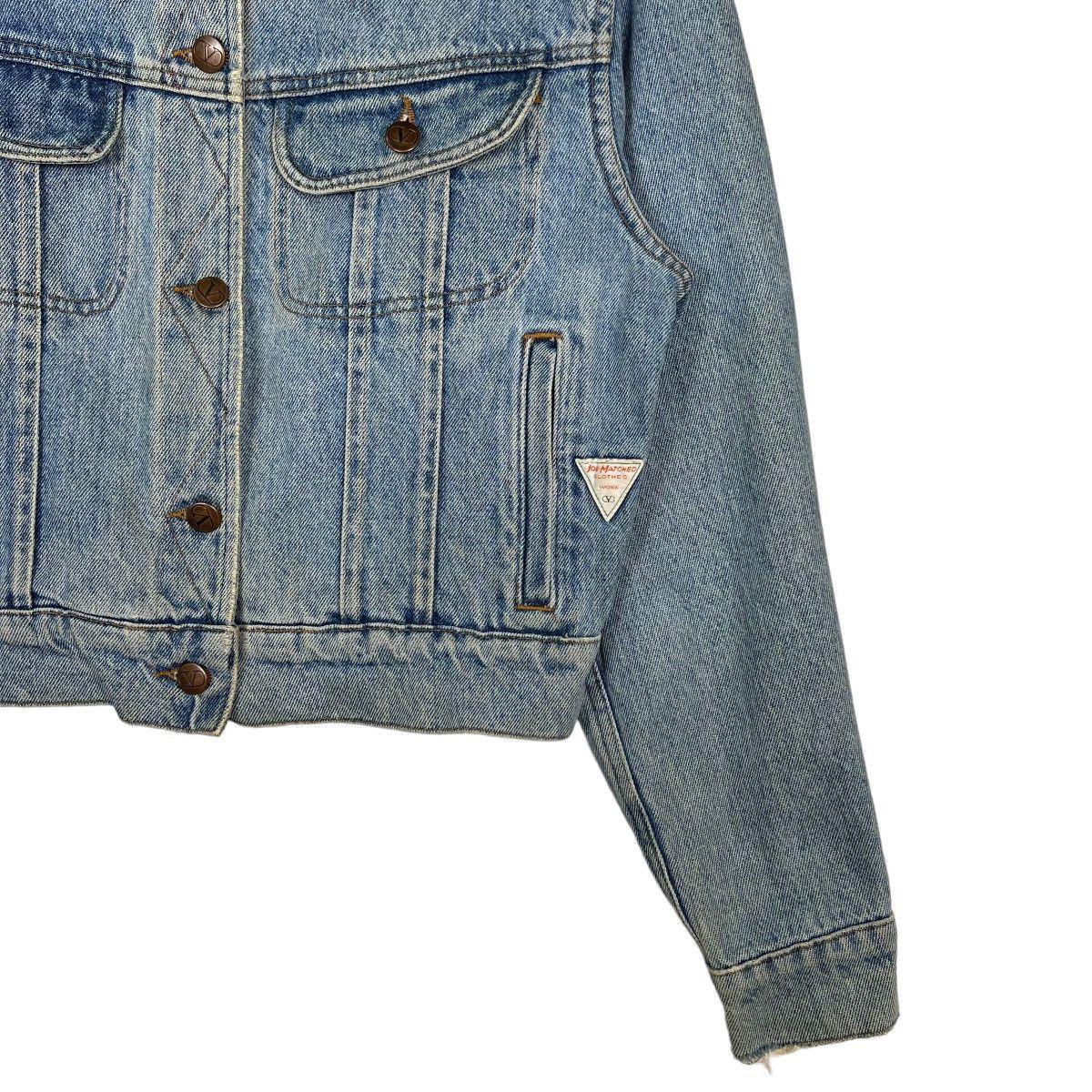 Valentino 🔥 VINTAGE VALENTINO JEANS CROPPED TRUCKER JACKET Size US M / EU 48-50 / 2 - 5 Thumbnail