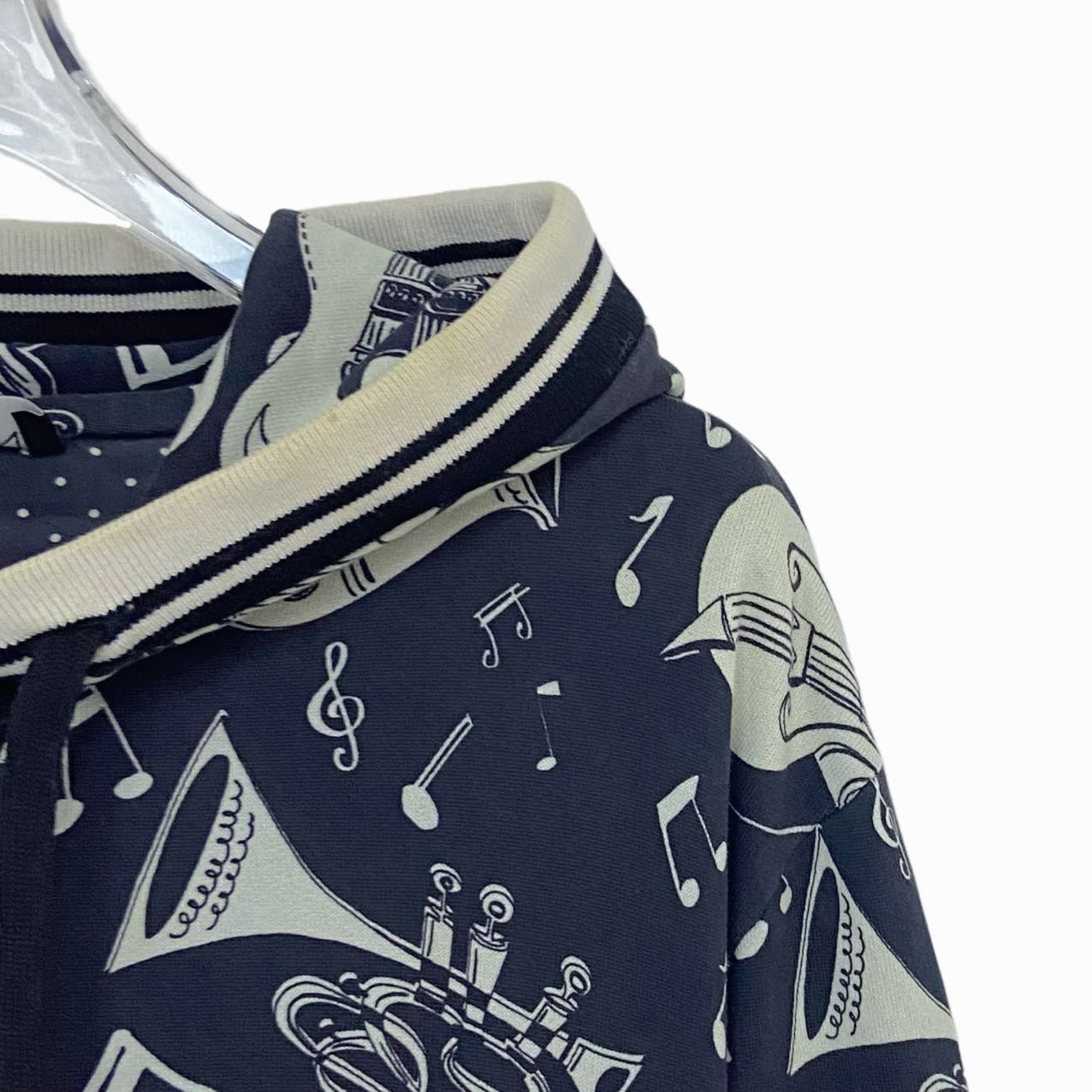 Dolce & Gabbana Dolce Gabbana Musical Instrument Pattern Sweatshirt K26WX Size US S / EU 44-46 / 1 - 3 Thumbnail
