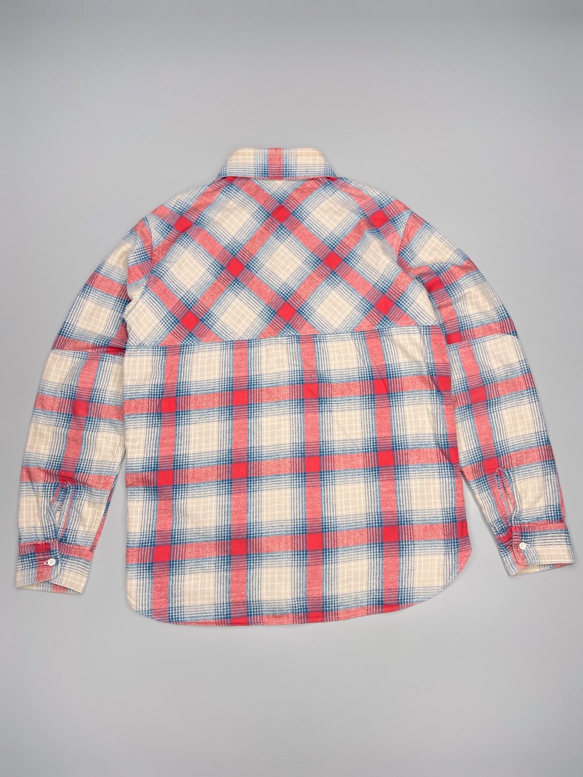 Billionaire Boys Club × Japanese Brand Billionaire Boys Club Flannel Shirt Jacket BBC Japan Size US L / EU 52-54 / 3 - 9 Thumbnail