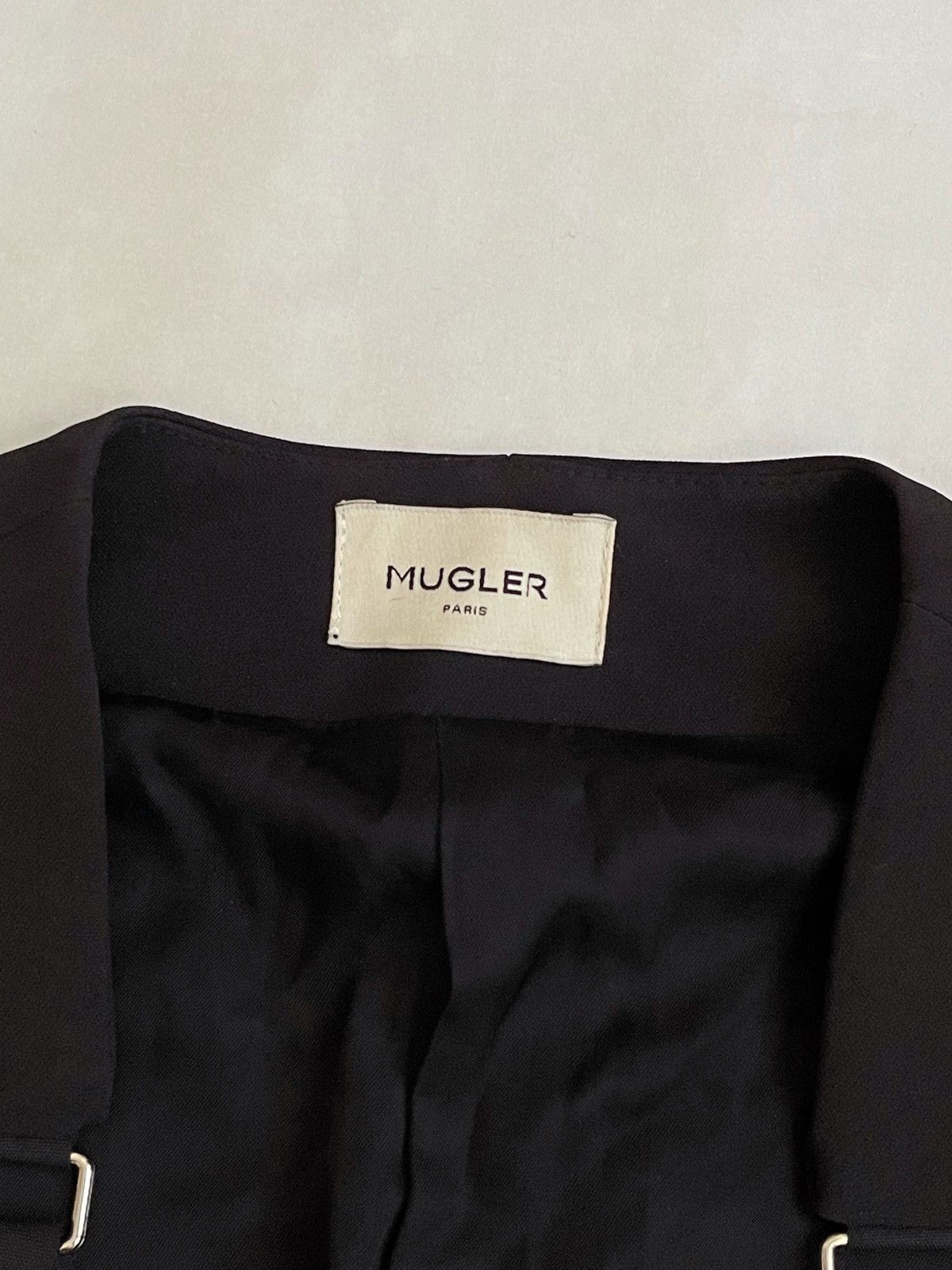 Mugler Archive Mugler Paris Bandage black vest Size M / US 6-8 / IT 42-44 - 7 Thumbnail