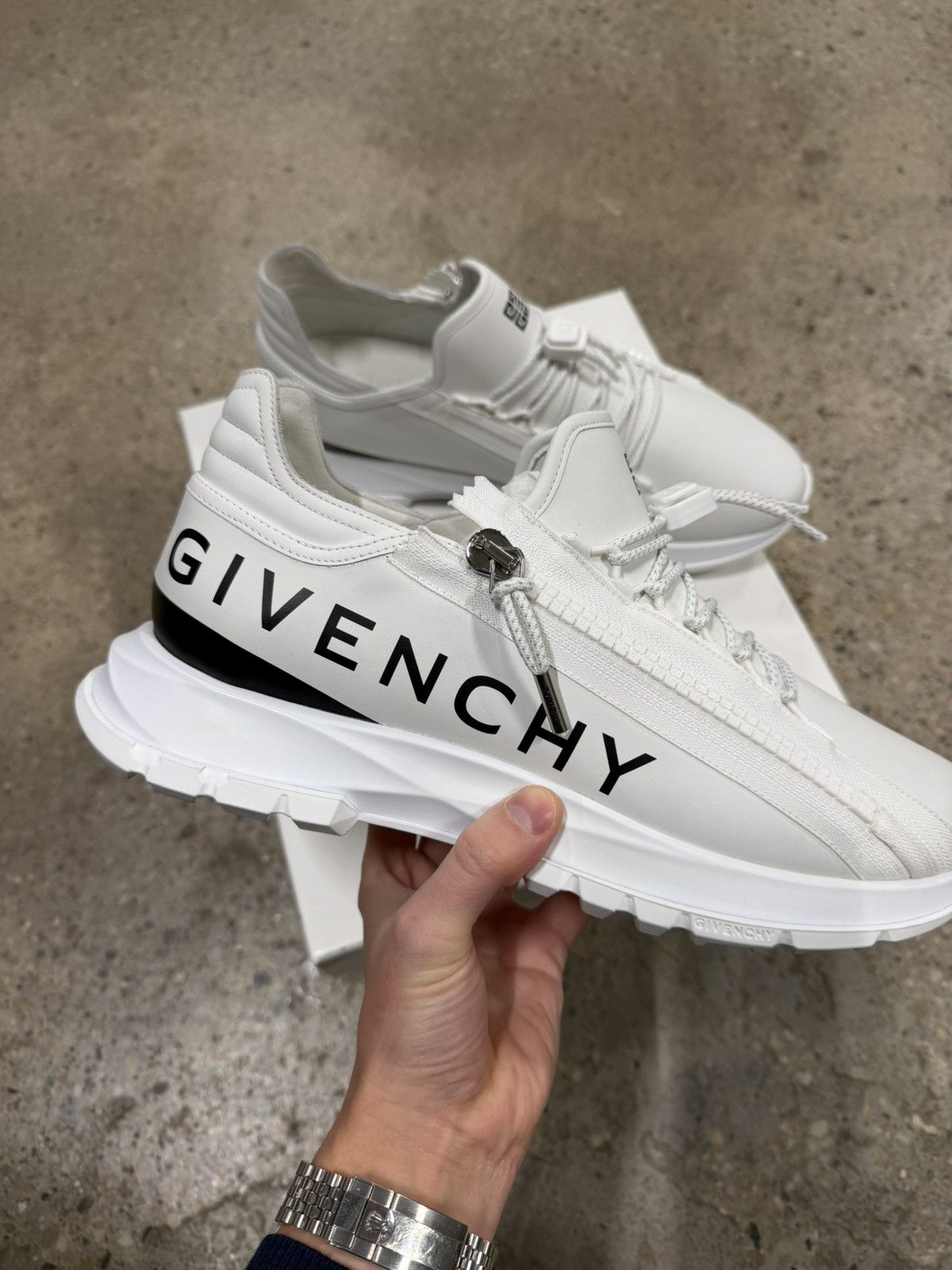 Givenchy Givenchy Spectre Runner Sneaker NEW 900$ Size US 13 / EU 46 - 2 Thumbnail