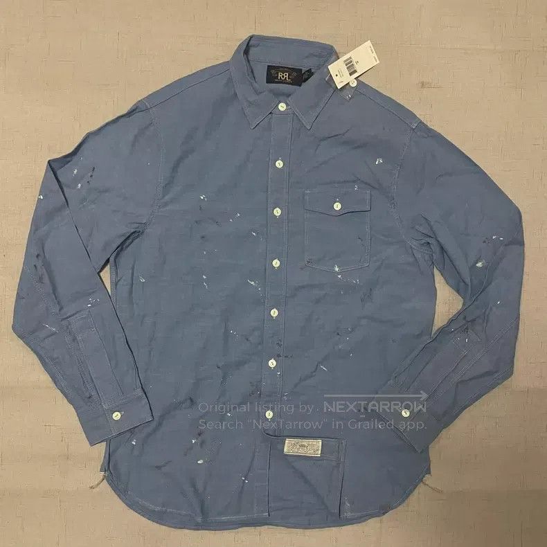 RRL Ralph Lauren RRL Ralph Lauren Paint splattered onto the shirt Size US M / EU 48-50 / 2 - 2 Thumbnail