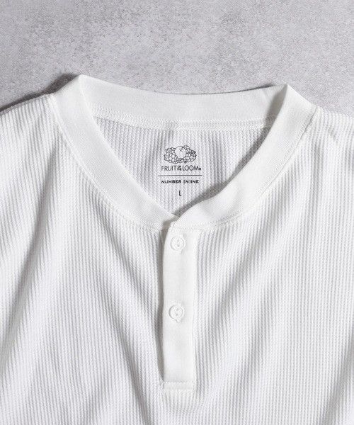 Fruit Of The Loom × Number (N)ine FRUIT OF THE LOOM × NUMBER NINE PACK HENLEY Tee M Size US M / EU 48-50 / 2 - 3 Thumbnail