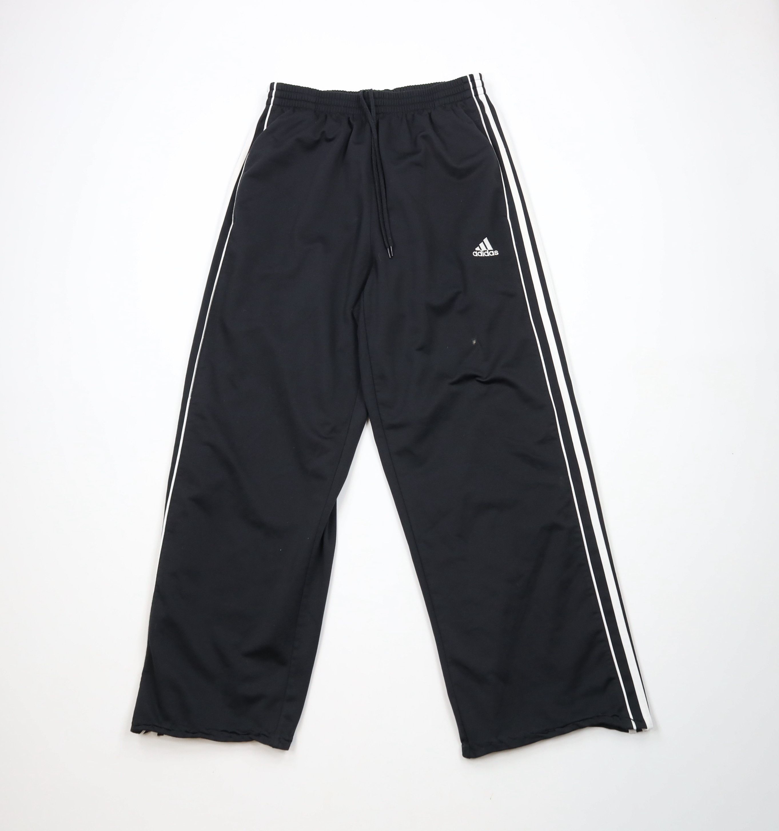 Vintage Wide Leg Adidas Track Pants | Grailed