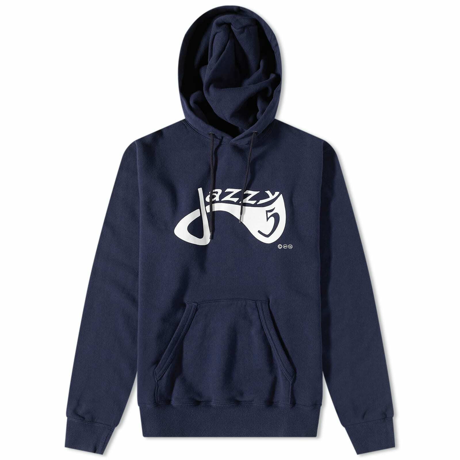 Uniform Experiment Men's Fragment Jazzy Jay 5 Hoody in Navy