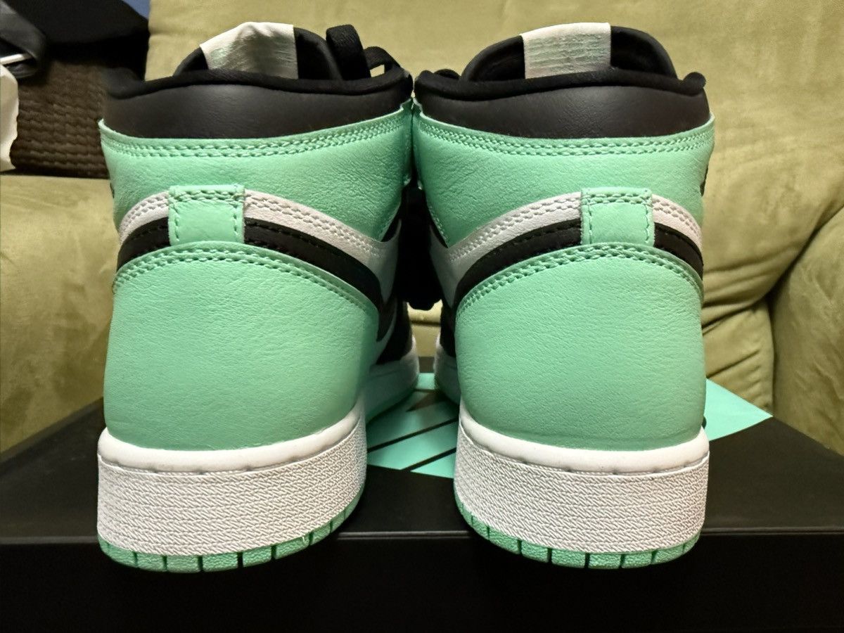 Jordan Brand Nike Jordan 1 “Green Glow” Hi, New in Box Xtra Laces 6.5y 8w Size US 6.5 / EU 39-40 - 20 Thumbnail
