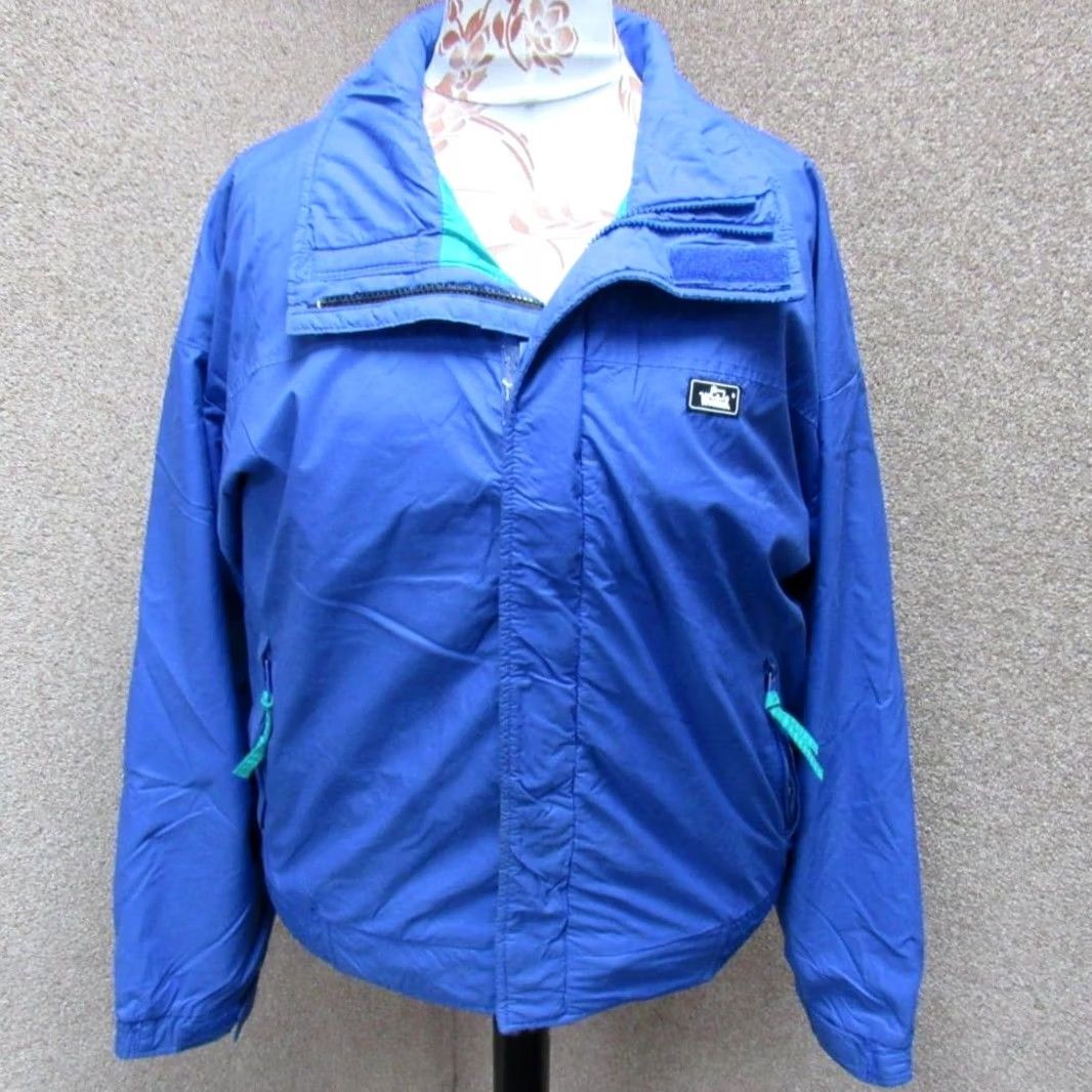 Vintage MENS WOOLRICH JACKET L Blue All Seasons Nylon Jacket Size US L / EU 52-54 / 3 - 2 Thumbnail
