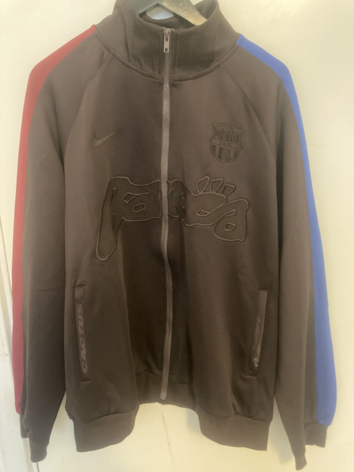 Nike Travis Scott x Nike x FC Barcelona Retro Zip Anthem Jacket
