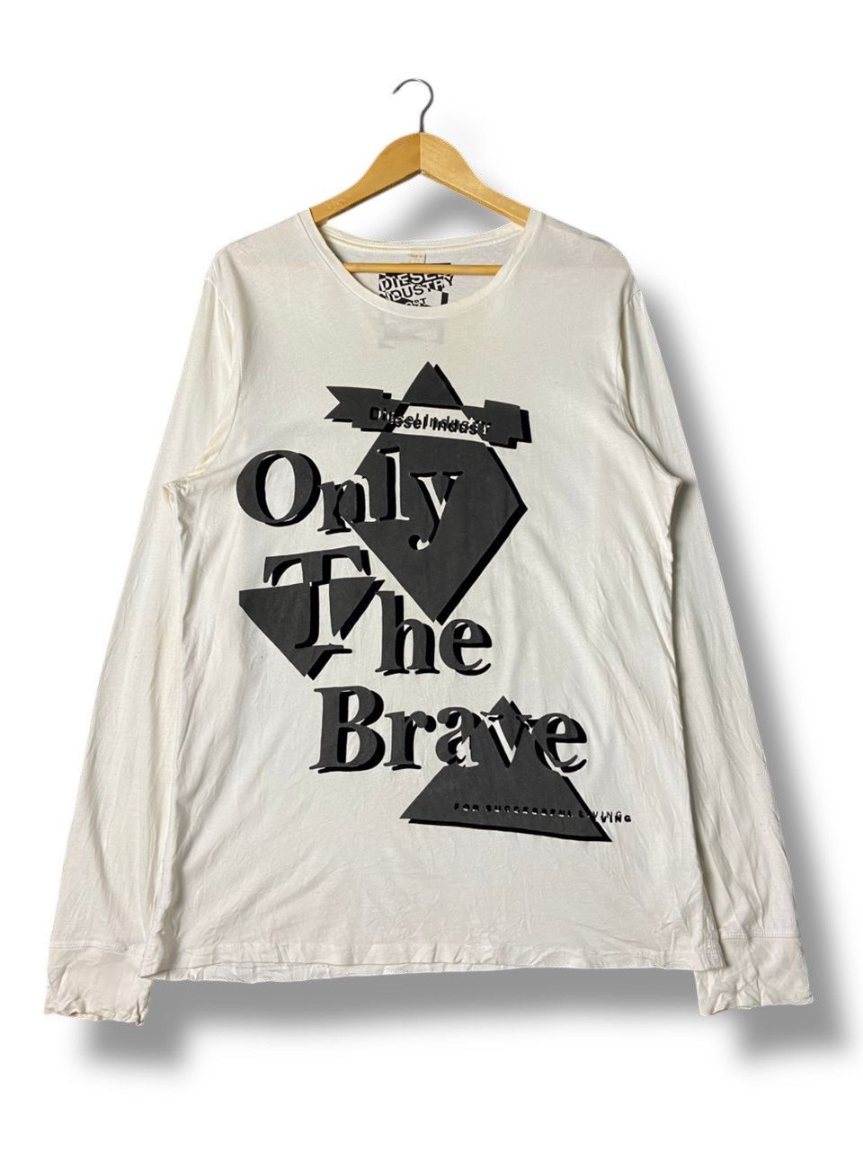 Diesel DIESEL Printed Only The Brave Long Sleeve Tee (142) Size US L / EU 52-54 / 3 - 1 Thumbnail