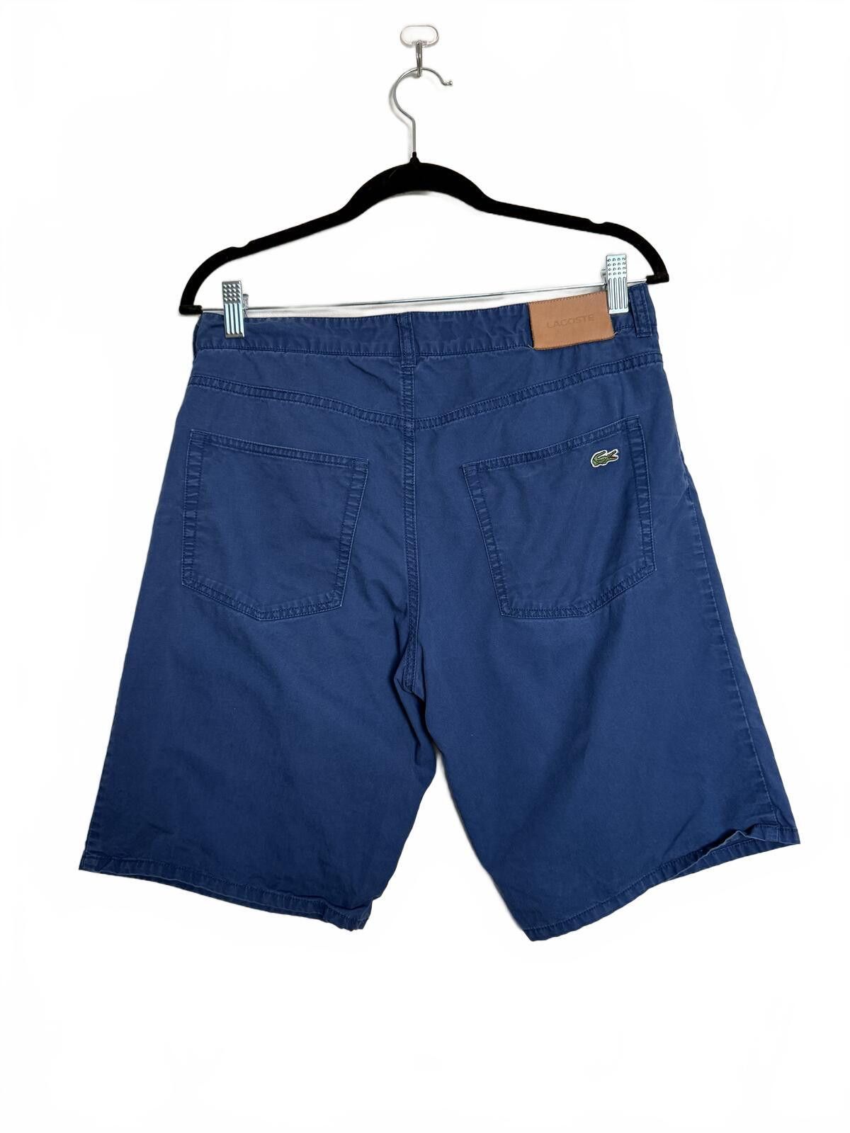 Lacoste Lacoste Regular Fit Blue Shorts Size 32 Size US 32 / EU 48 - 5 Thumbnail