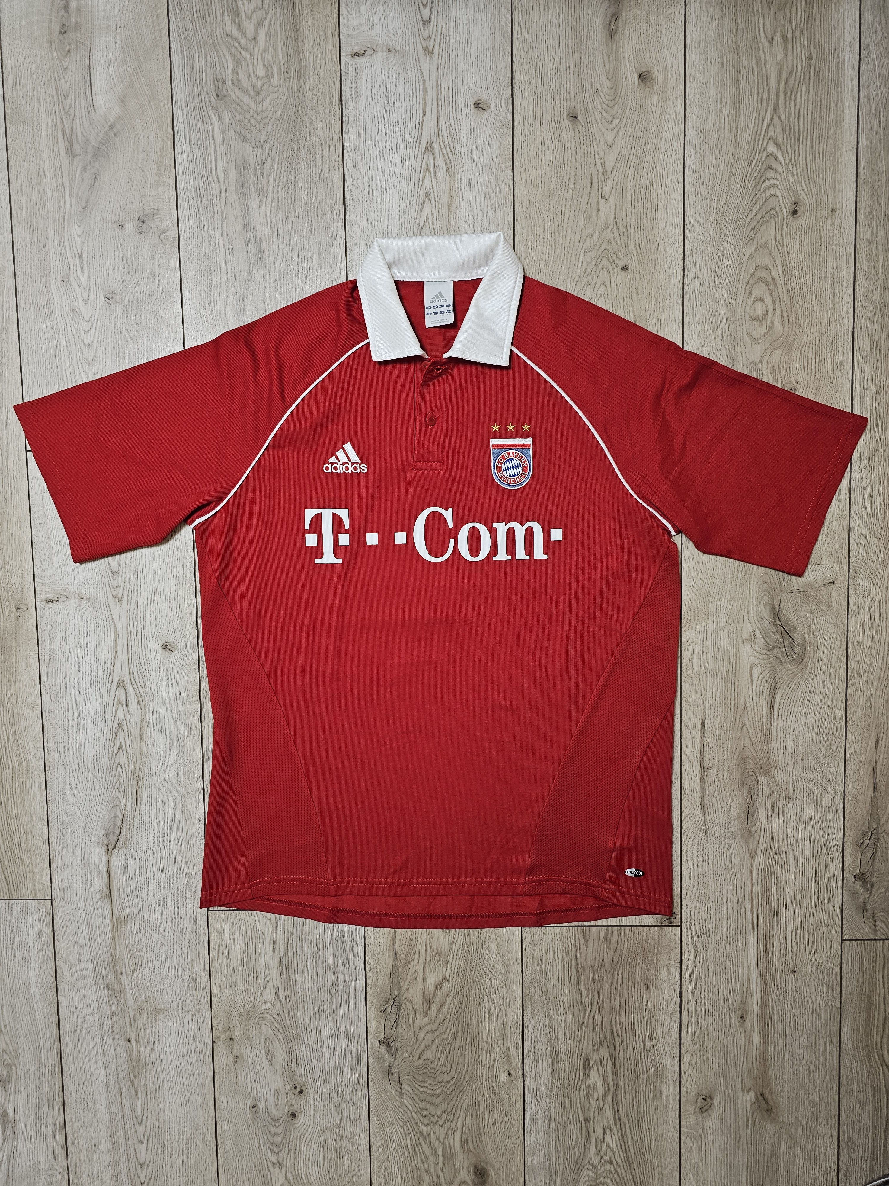 Adidas BAYERN MUNICH 2005 2006 SCHOLL VINTAGE FOOTBALL SOCCER Size US L / EU 52-54 / 3 - 1 Thumbnail