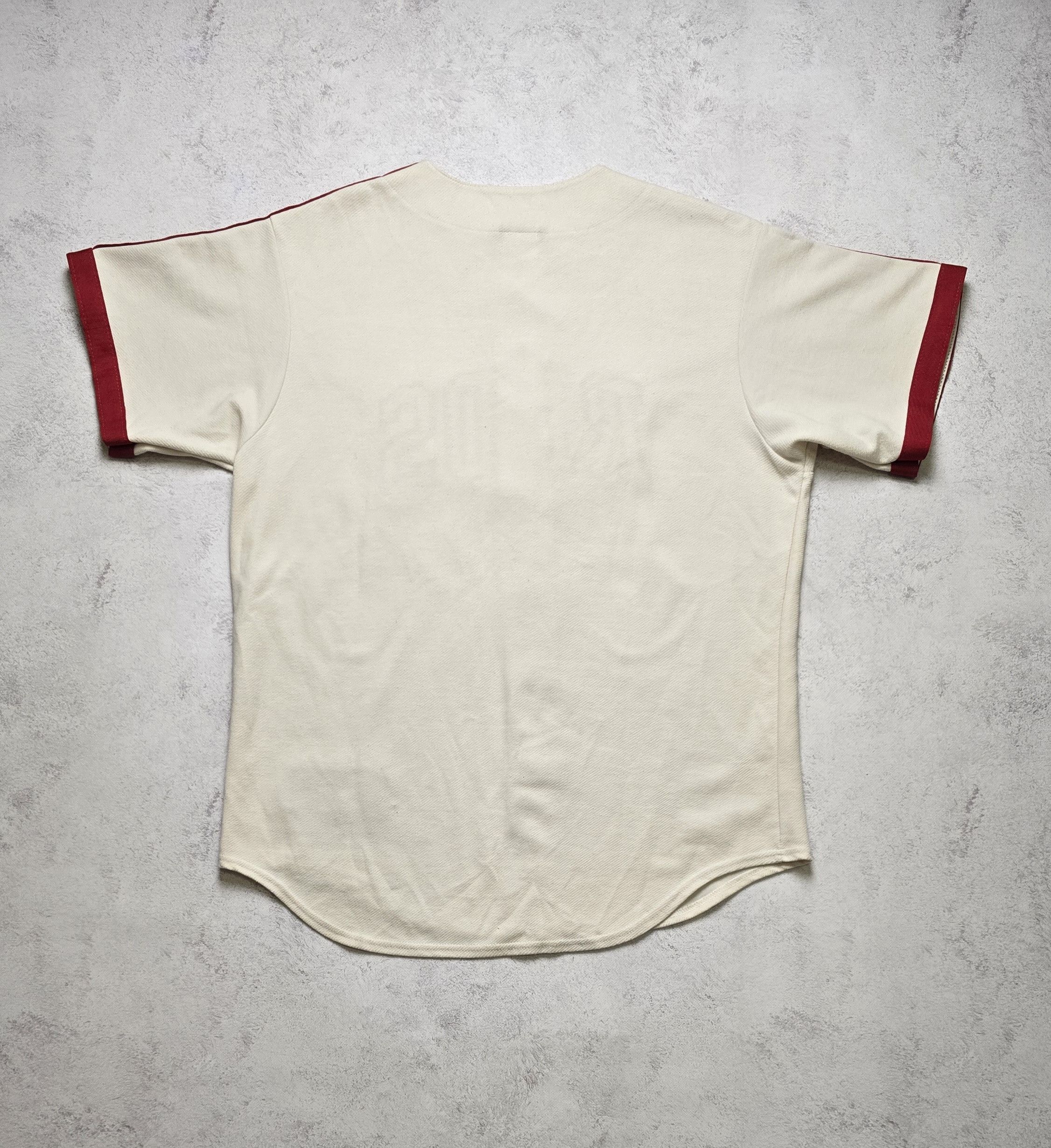 Majestic VTG Cincinnati Reds Cooperstown Collection Baseball Jersey Size US L / EU 52-54 / 3 - 2 Thumbnail