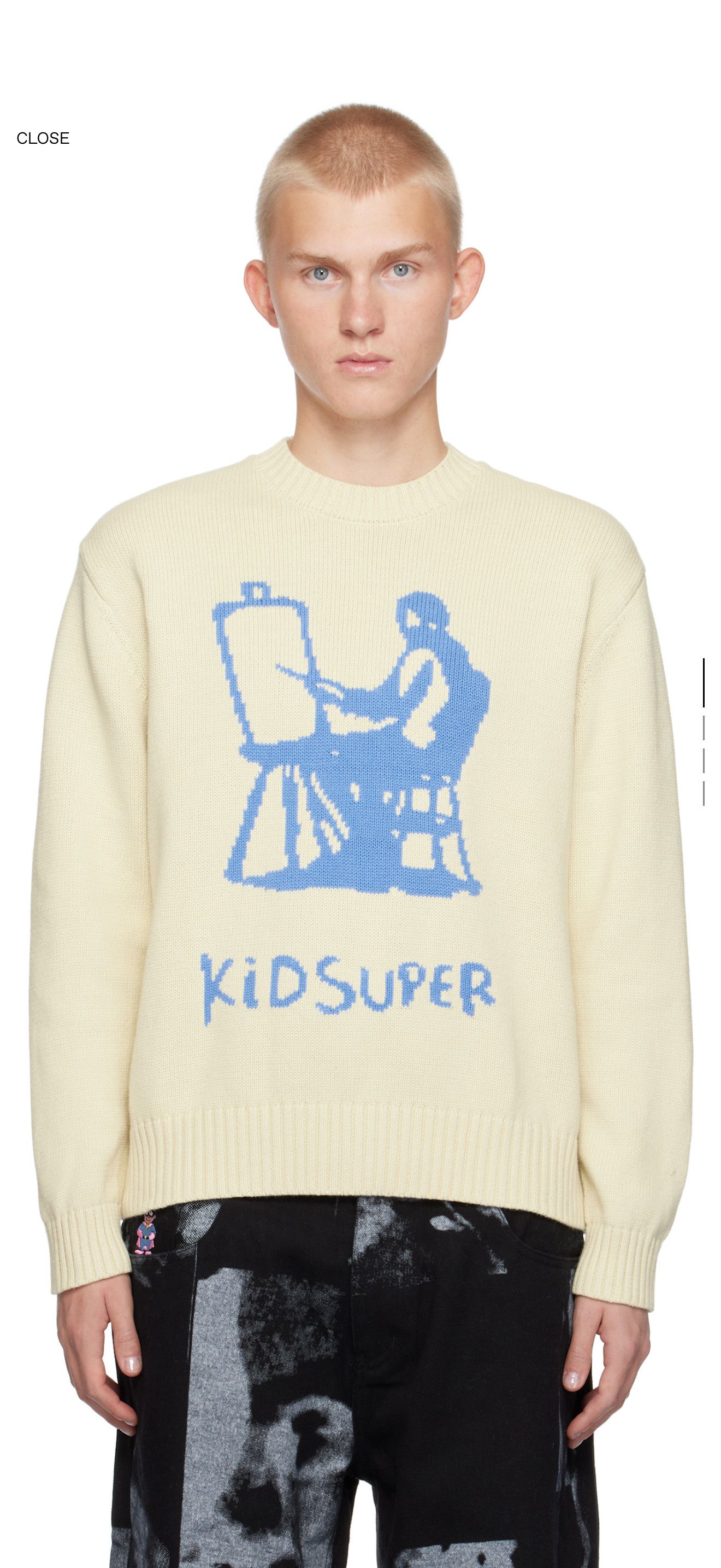KidSuper Painter Graphic Sweater Size US XXL / EU 58 / 5 - 1 Thumbnail
