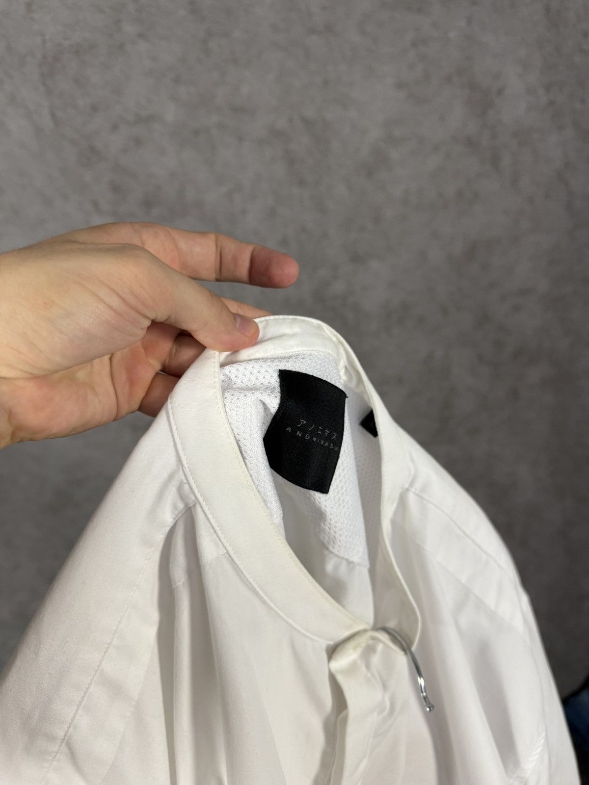 Japanese Brand Anonimasu avant garde designer shirt Size US L / EU 52-54 / 3 - 9 Thumbnail
