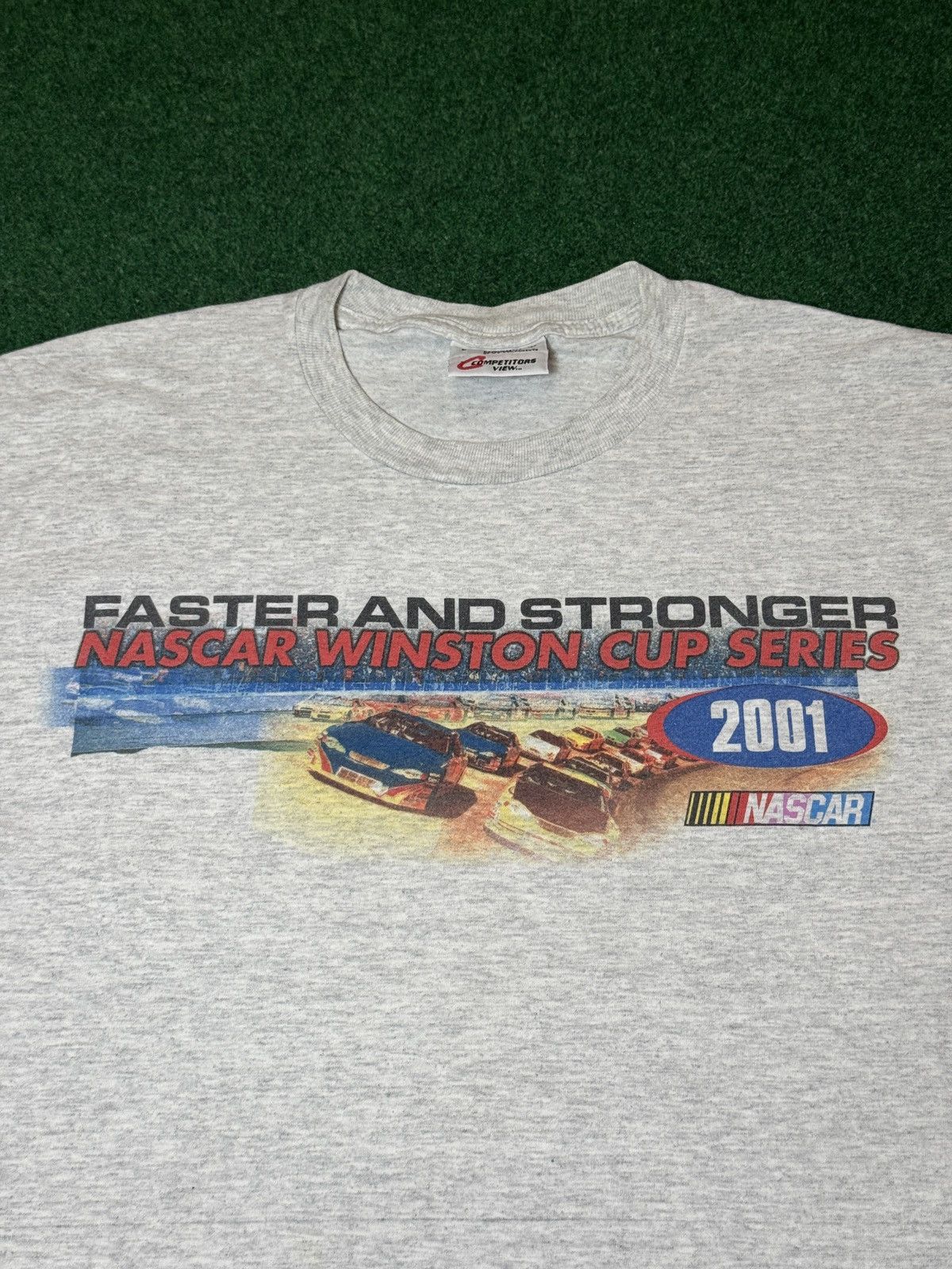 NASCAR Y2K Nascar Winston Cup Series 2001 Vintage Racing T Shirt Size US L / EU 52-54 / 3 - 2 Thumbnail