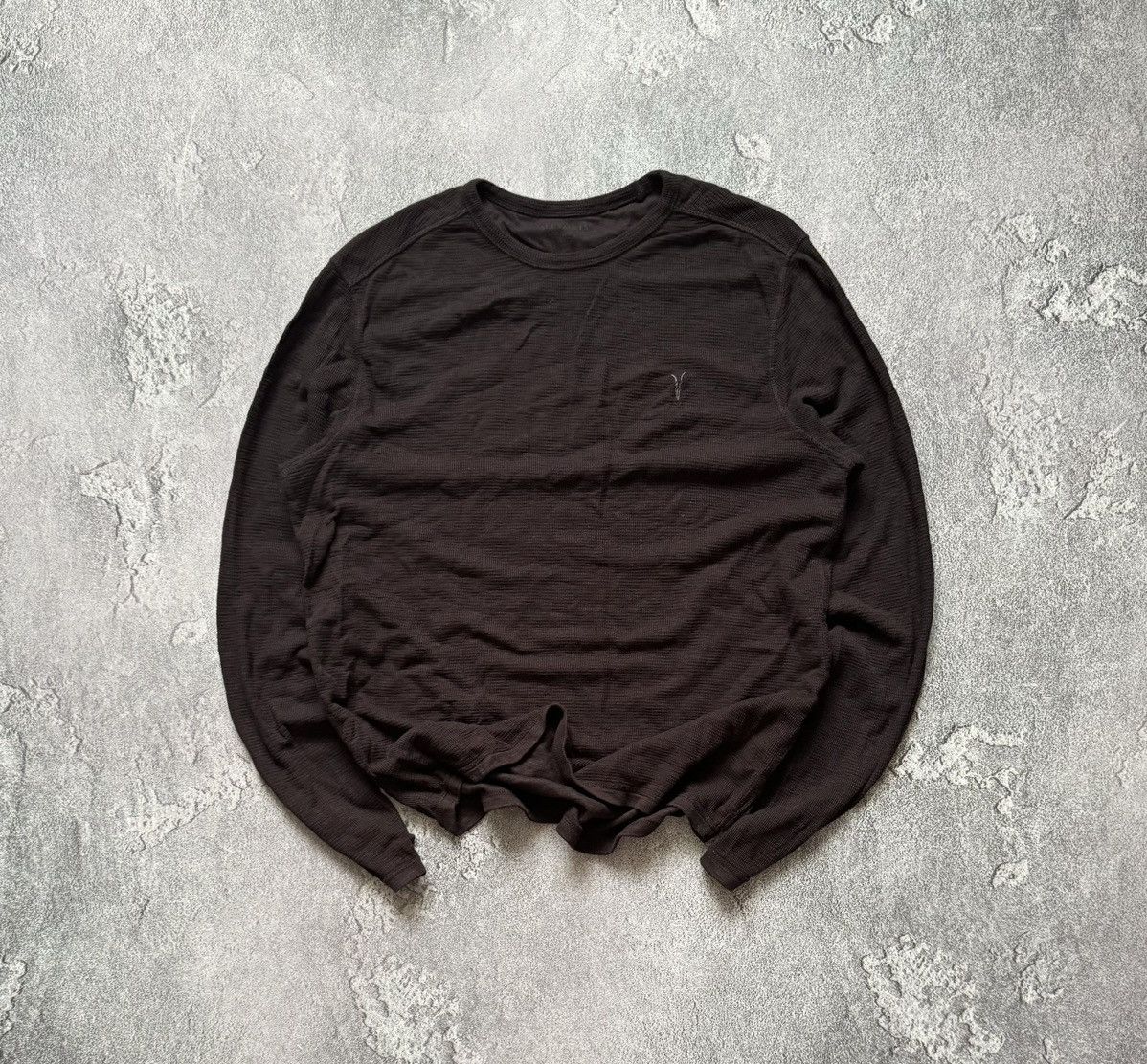 Allsaints × Designer Allsaints L clash Ls crew MD062H sweatshirt long sleeve tee Size US L / EU 52-54 / 3 - 1 Thumbnail