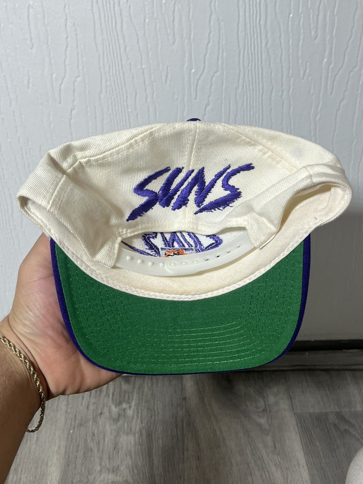 NBA Vintage 90s AJD NBA Phoenix Suns Logo SnapBack Hat Size ONE SIZE - 3 Thumbnail