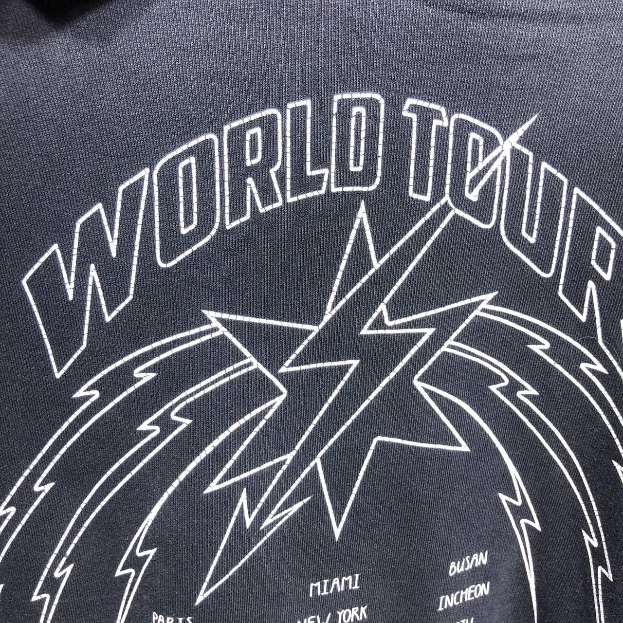 Givenchy Givenchy World tour distressed pull over hoodie Size US L / EU 52-54 / 3 - 2 Thumbnail