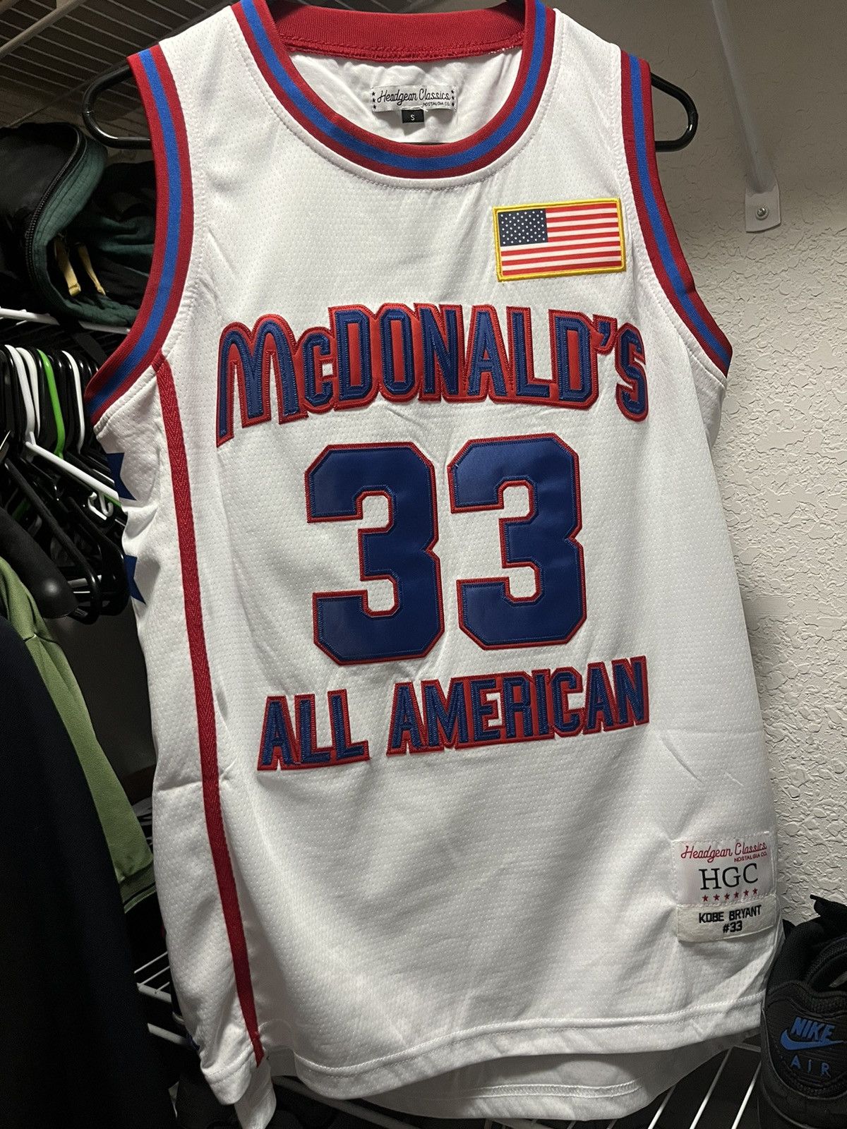 kyrie mcdonald's all american jersey