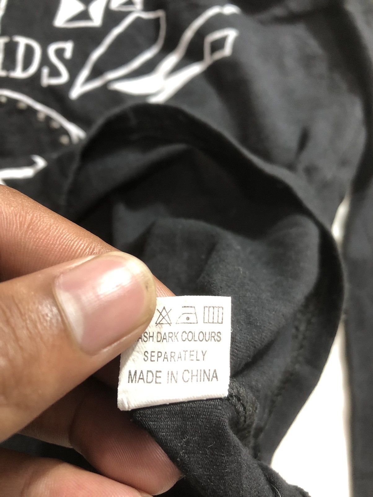 Hysteric Glamour Japan Dark Skull Avoids Hazard Notice Rock Punk Style Size US S / EU 44-46 / 1 - 10 Thumbnail