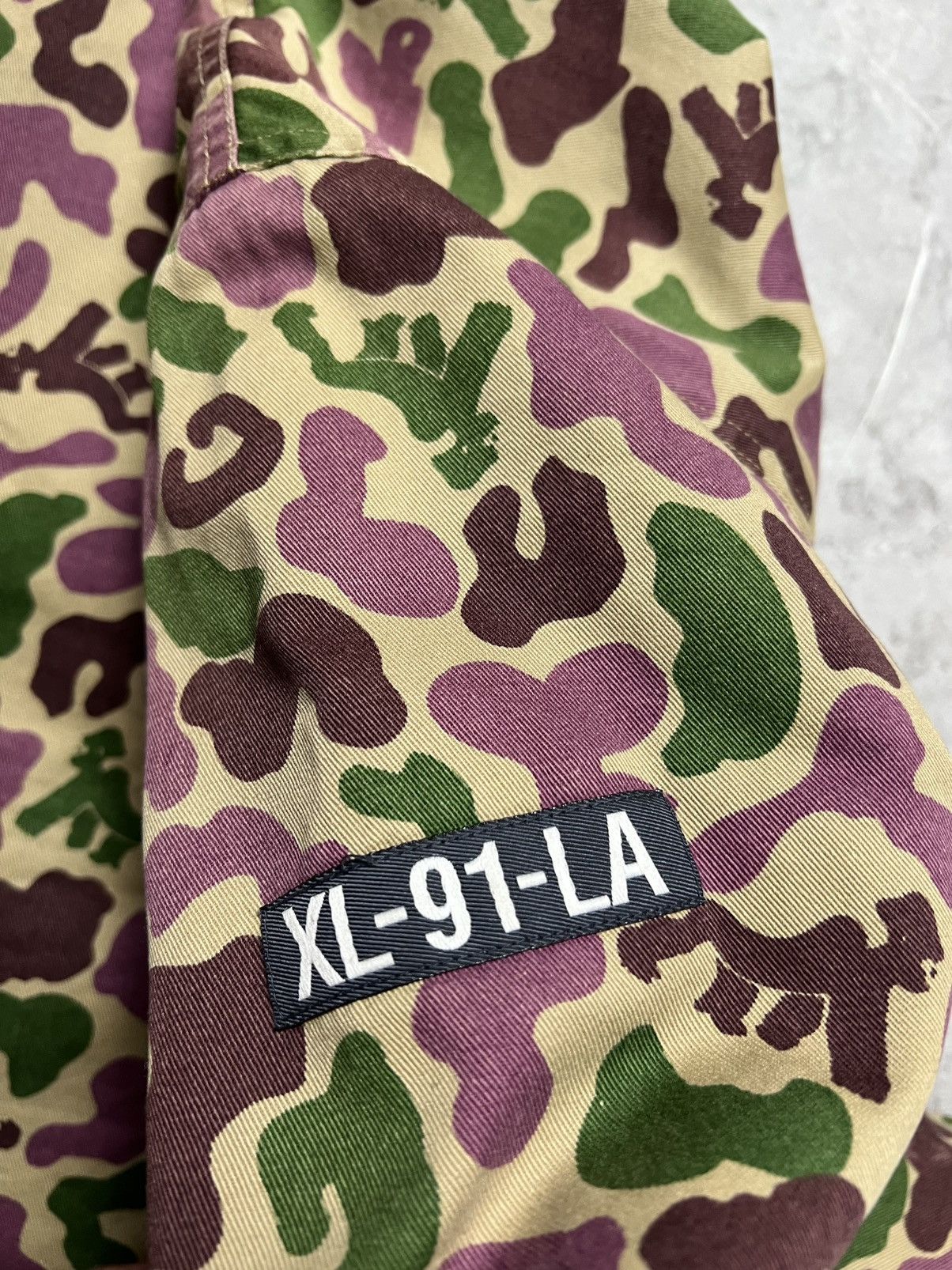 Japanese Brand × Vintage × Xlarge (SOLD) Xlarge Camouflage Jacket Size US M / EU 48-50 / 2 - 9 Thumbnail