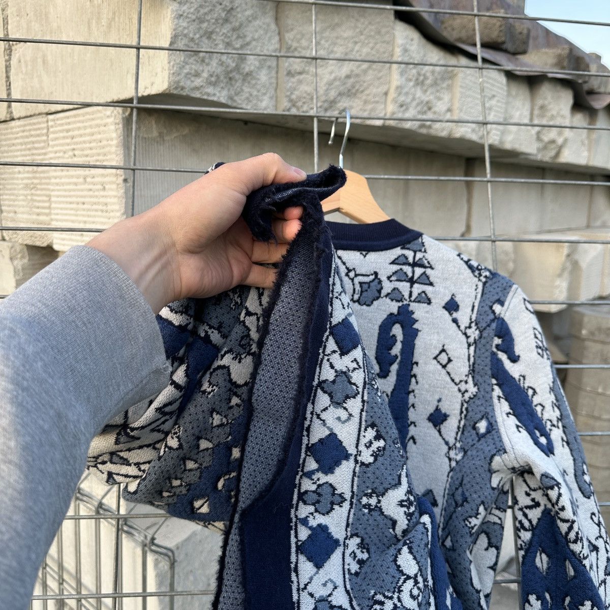Tory Burch Tory Burch Tapestry Jacquard Sweater Knitwear M Damask Wool Size M / US 6-8 / IT 42-44 - 17 Thumbnail