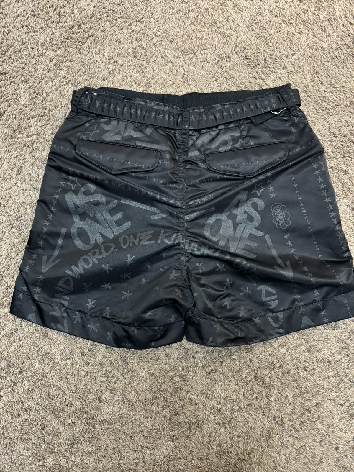 Sacai Sacai Men, x Eric Haze Printed Shorts Size US 32 / EU 48 - 4 Thumbnail