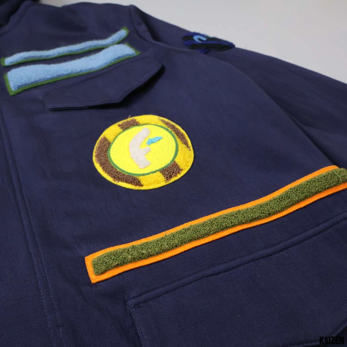 Fendi FENDI - MULTI PATCH BLOUSON HOODED JACKET Size US L / EU 52-54 / 3 - 10 Thumbnail