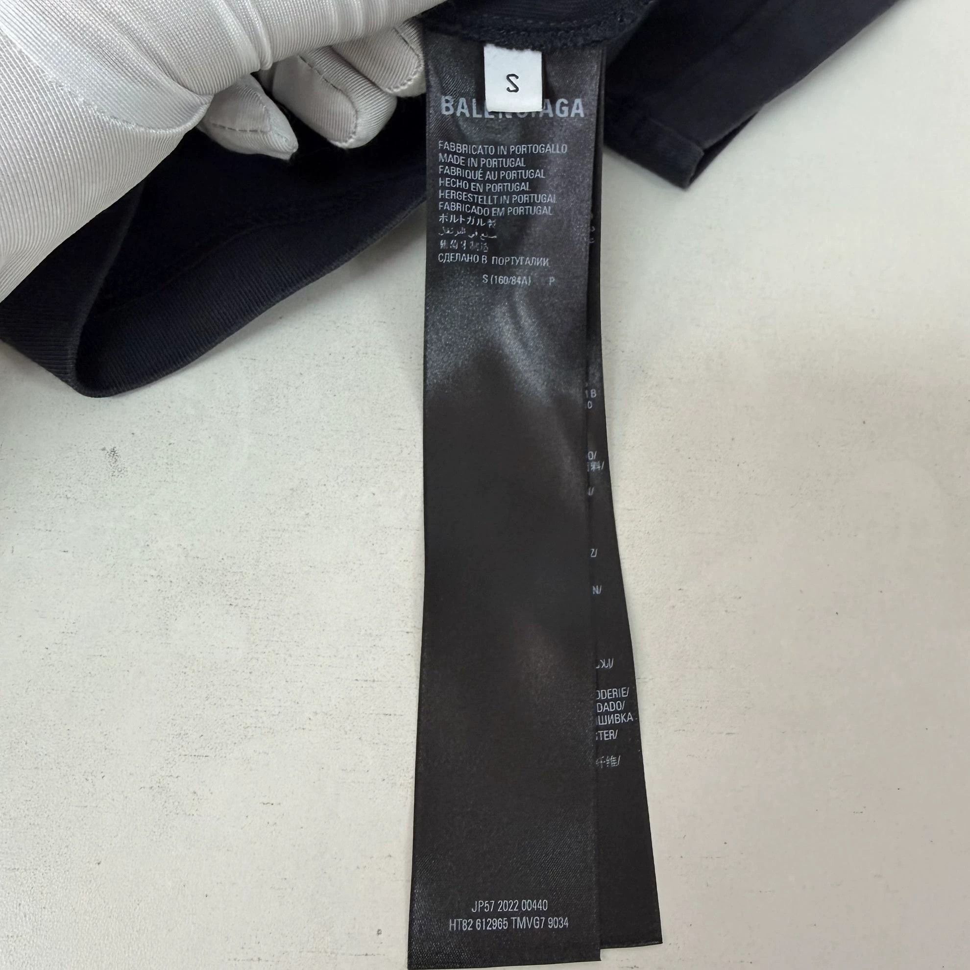 Balenciaga Balenciaga Black Logo TEE S Size US S / EU 44-46 / 1 - 7 Thumbnail