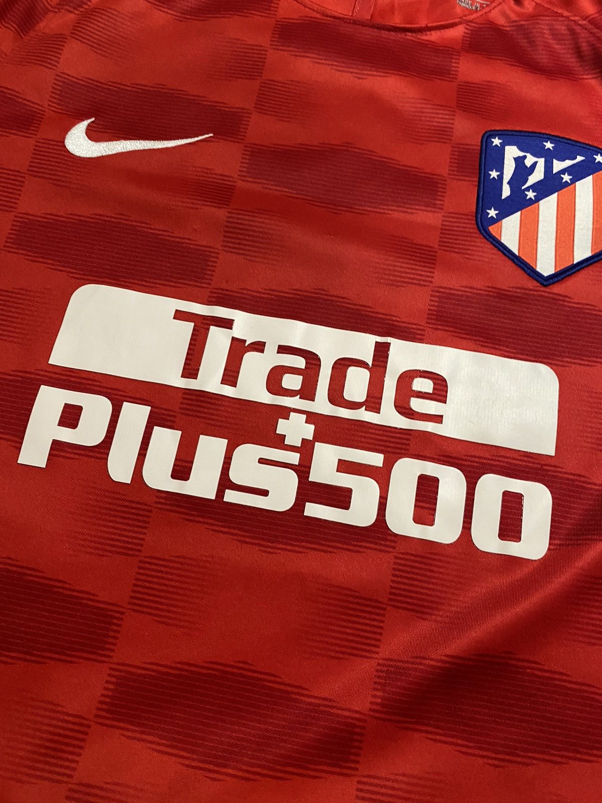 Nike Atletico Madrid 2017/18 pre-match soccer football t shirt Size US M / EU 48-50 / 2 - 5 Thumbnail